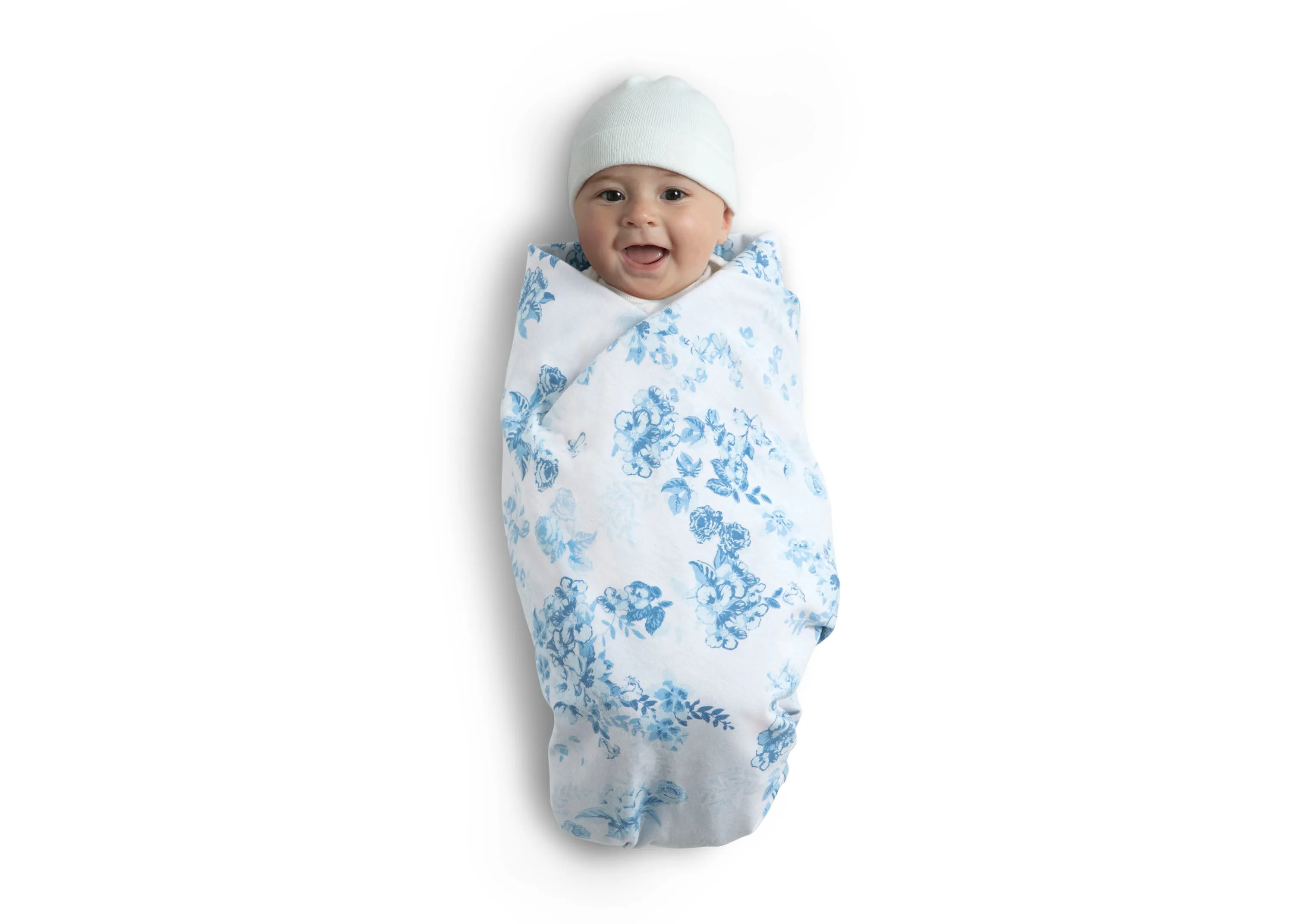 100% Organic Jersey Cotton Baby Receiving Blankets - 2 Pack