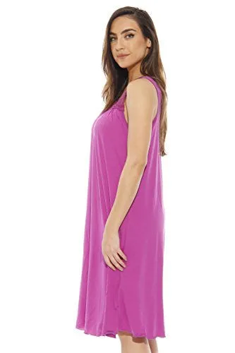 1541B-Purple-XL Just Love Nightgown / Women Sleepwear / Sleep Dress,Bright Purple,X-Large