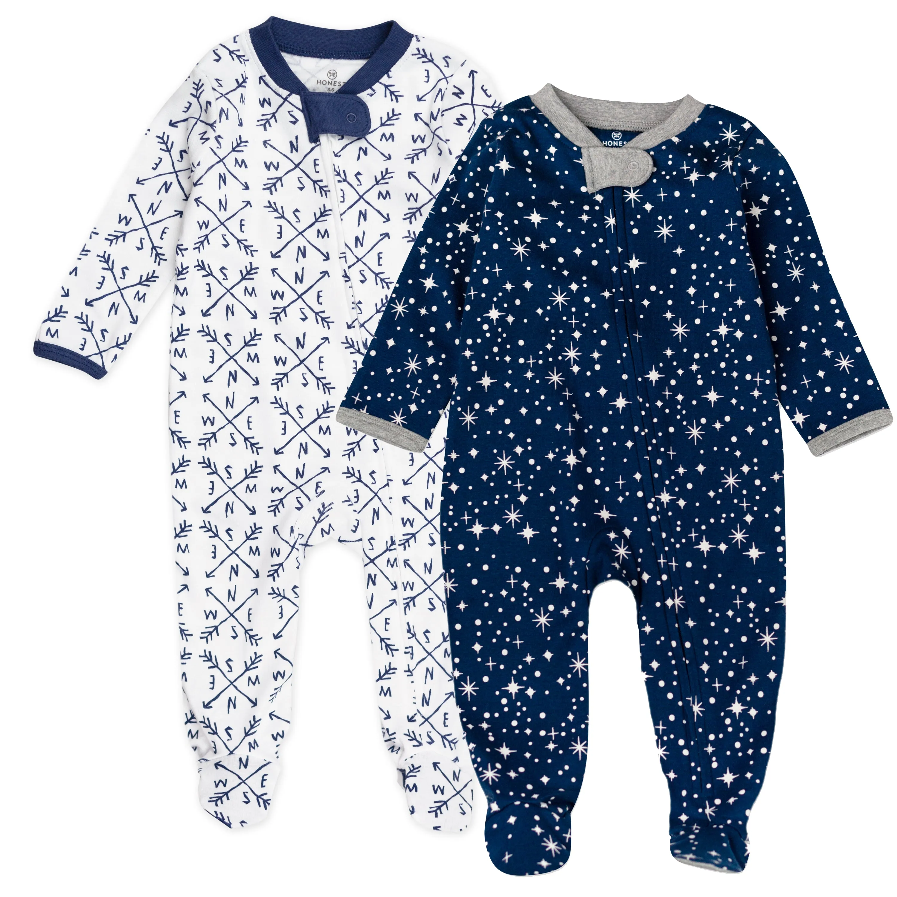 2-Pack Organic Cotton Sleep & Plays