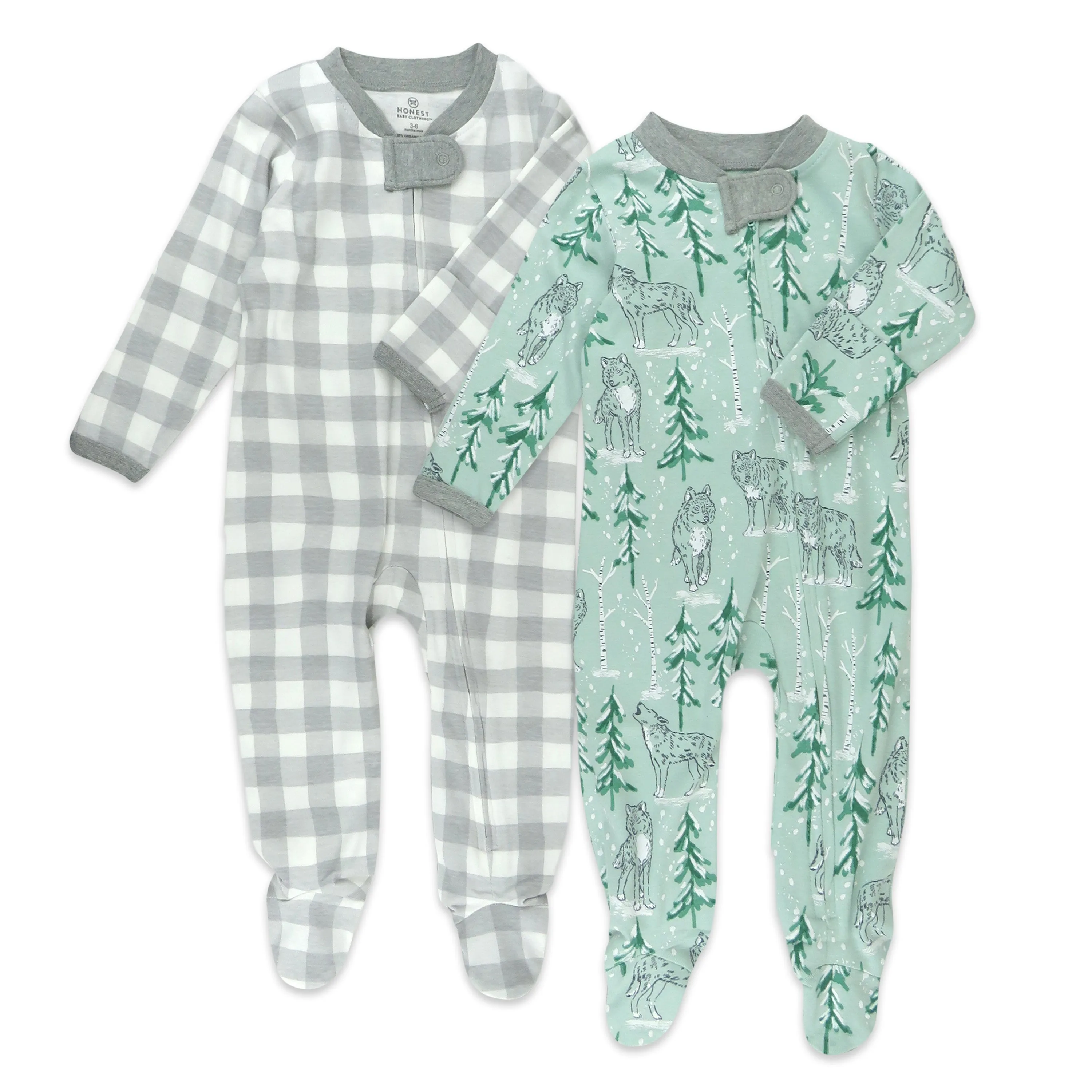 2-Pack Organic Cotton Sleep & Plays