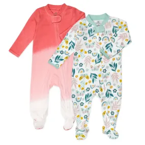 2-Pack Organic Cotton Sleep & Plays