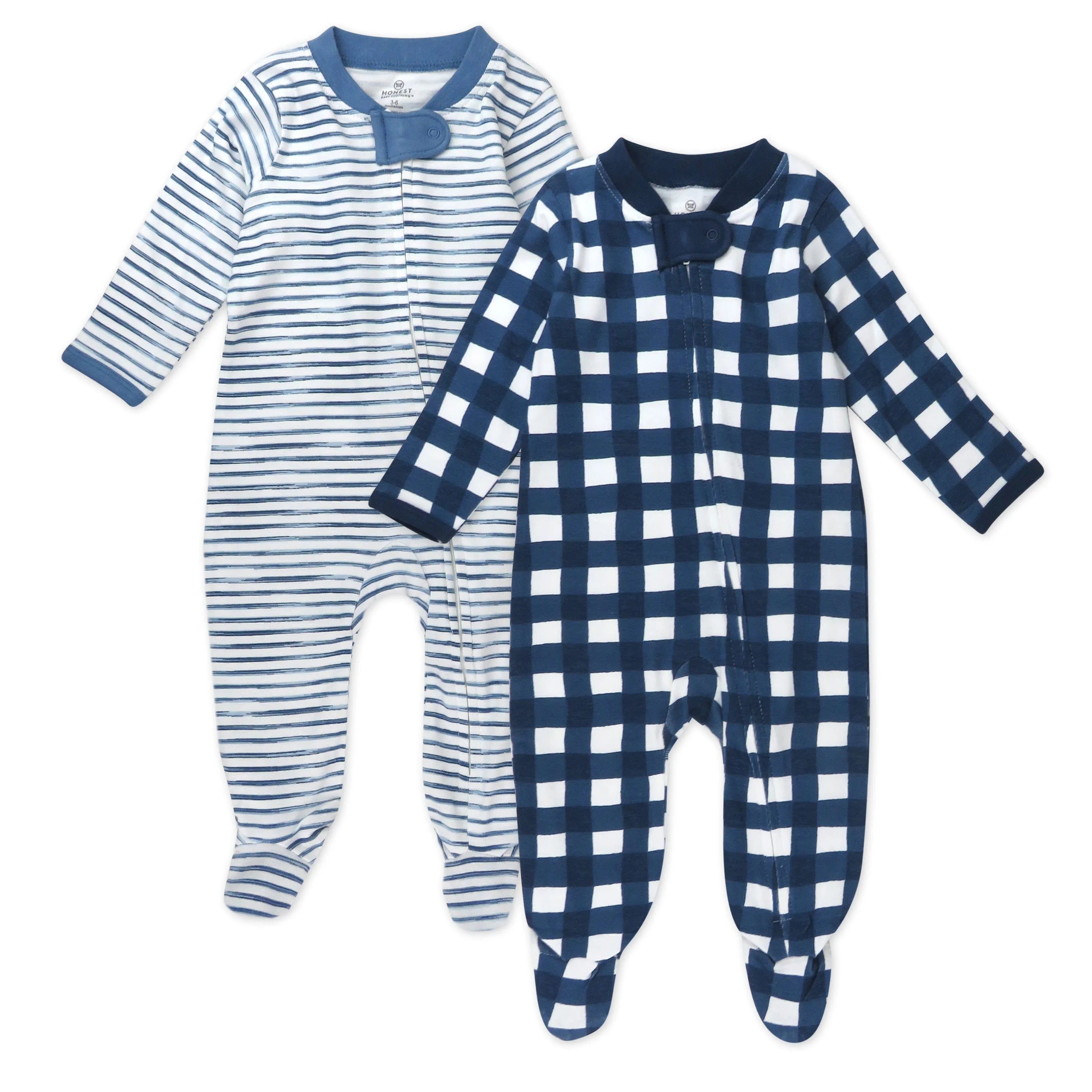 2-Pack Organic Cotton Sleep & Plays