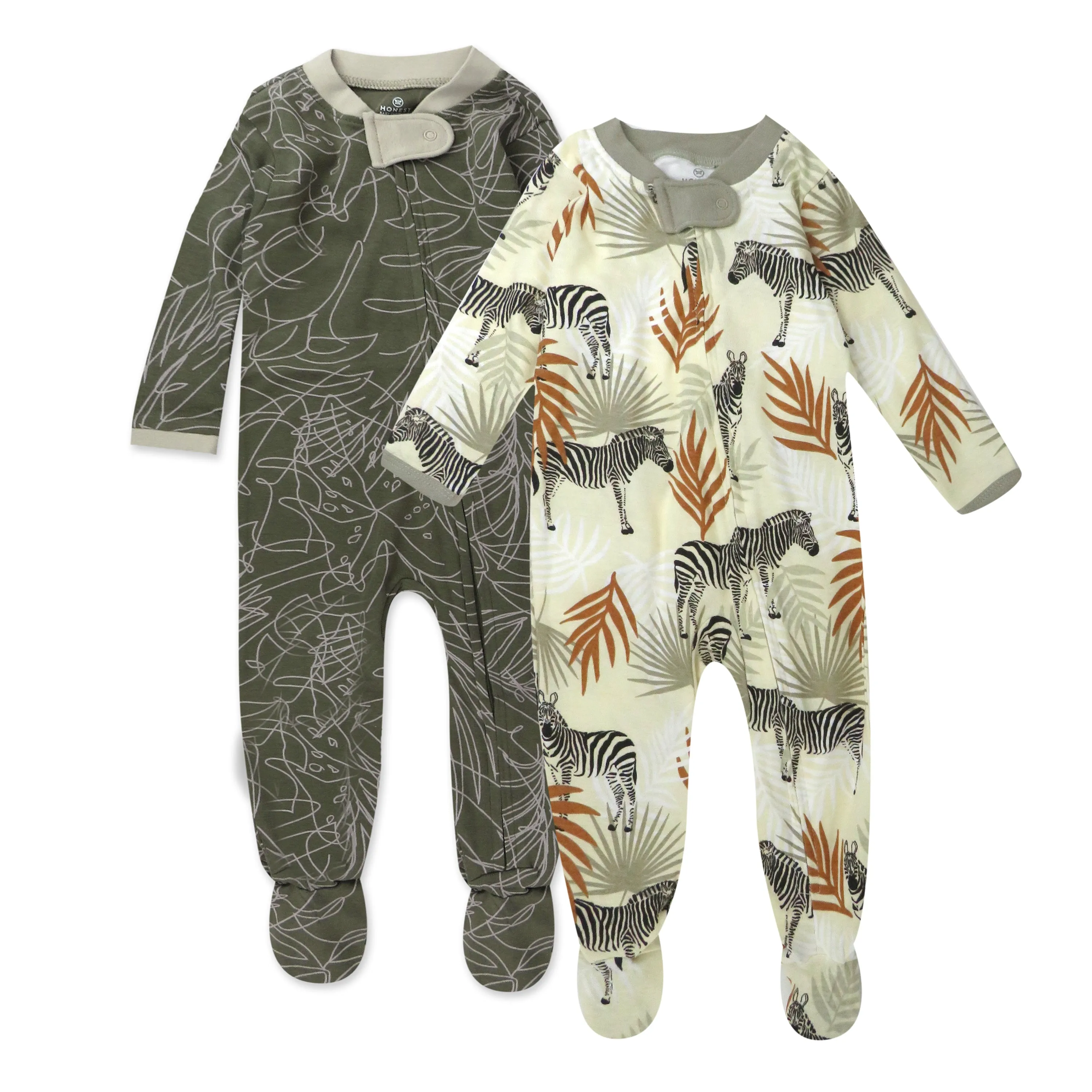 2-Pack Organic Cotton Sleep & Plays