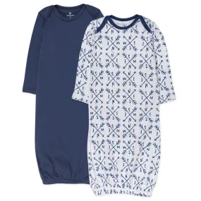 2-Pack Organic Cotton Sleeper Gowns