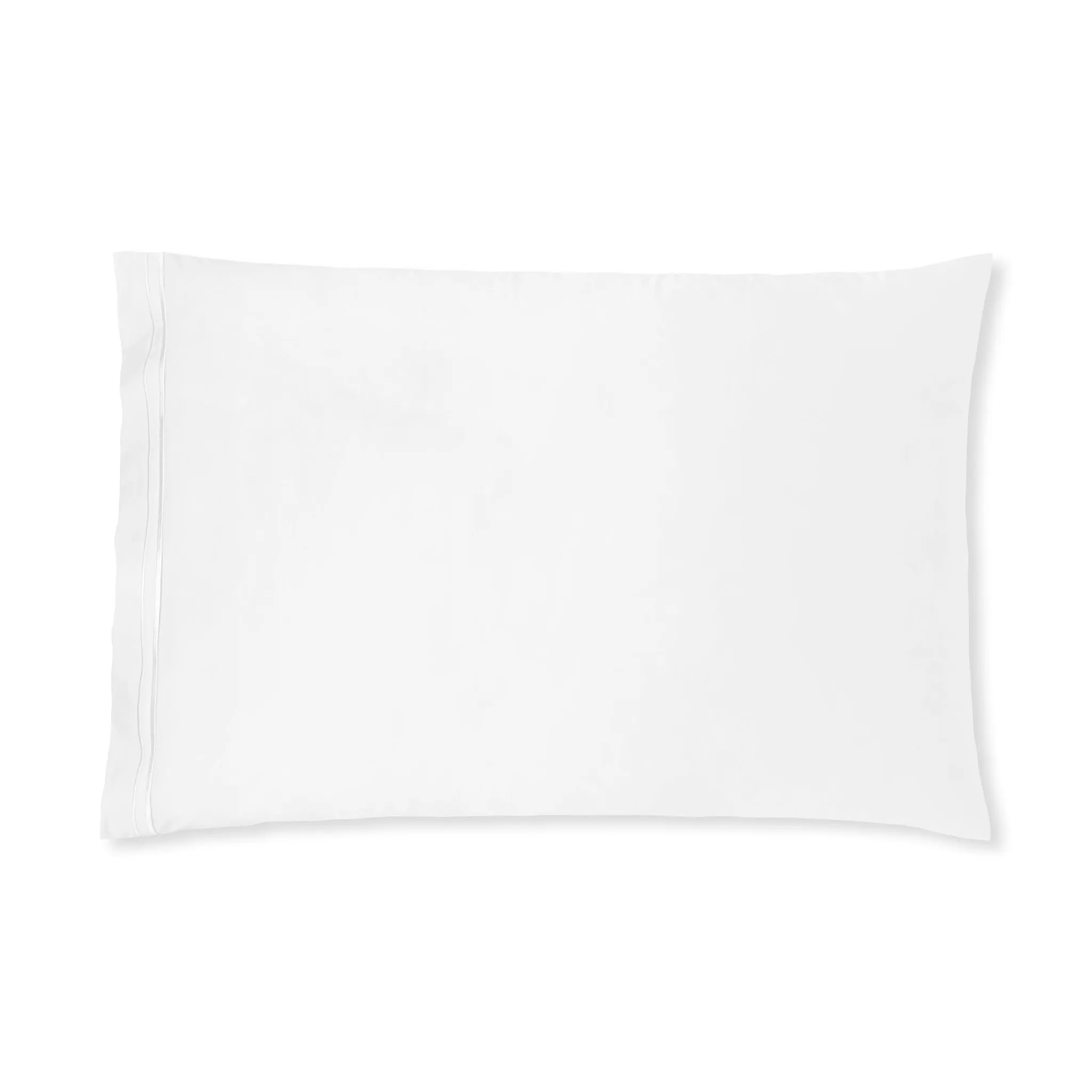 2000TC White Sateen Pillowcase Set | Amalia Home Sublime