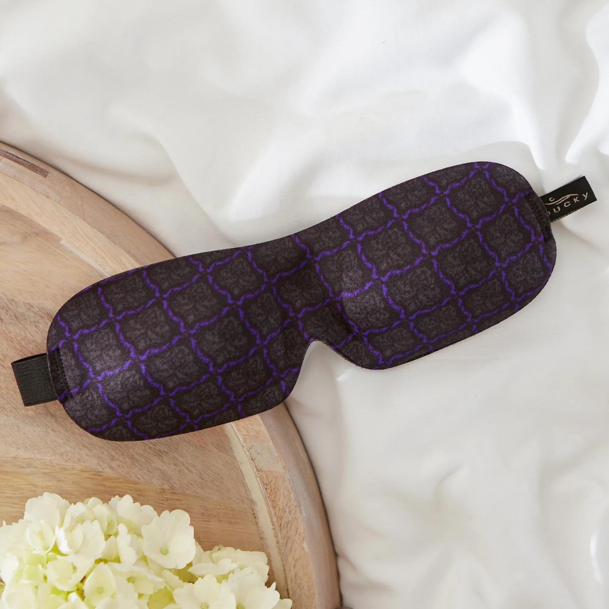 40 Blinks Sleep Mask - PNW Lattice Plaid