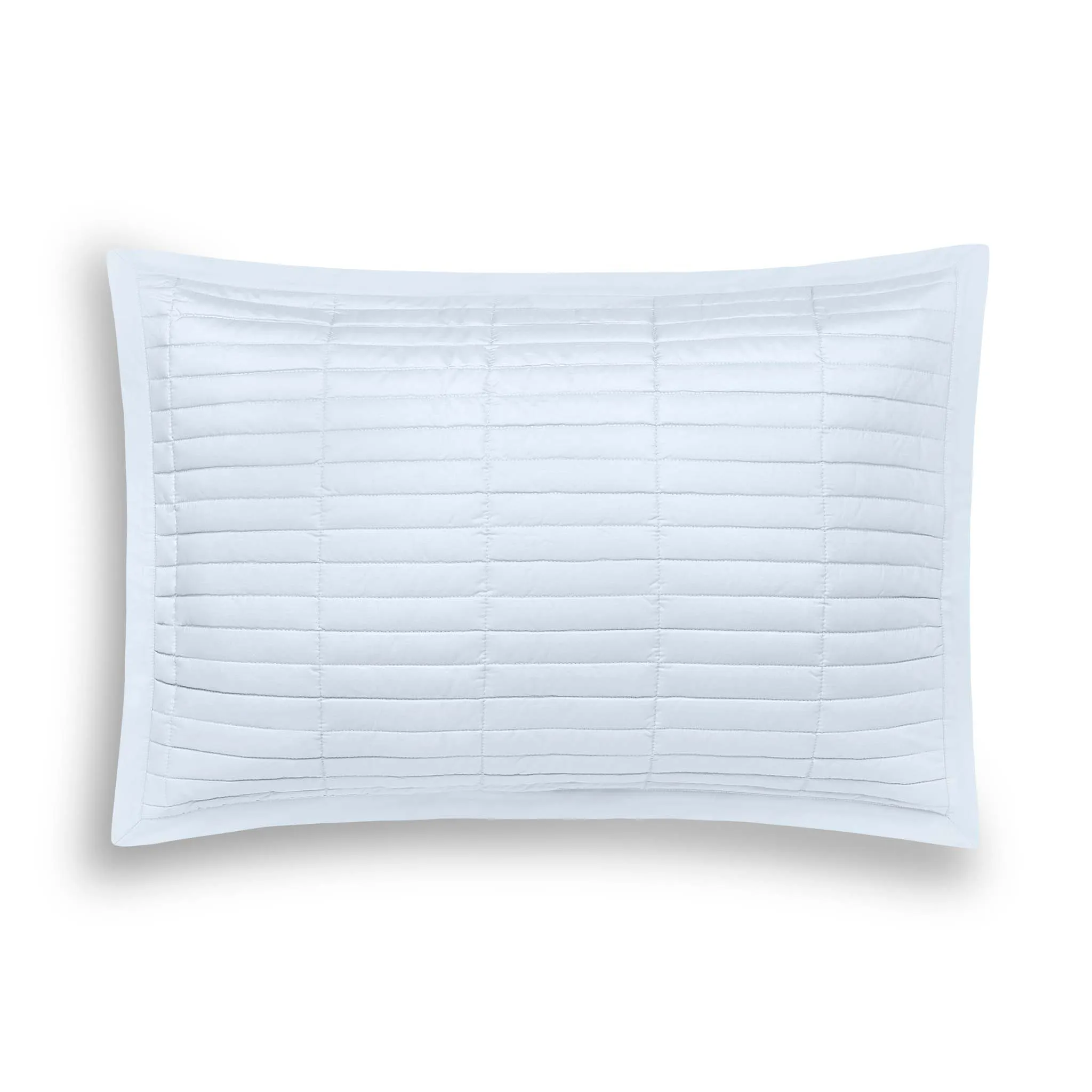 400TC Percale Quilted Sham Set | Amalia Home Fresco