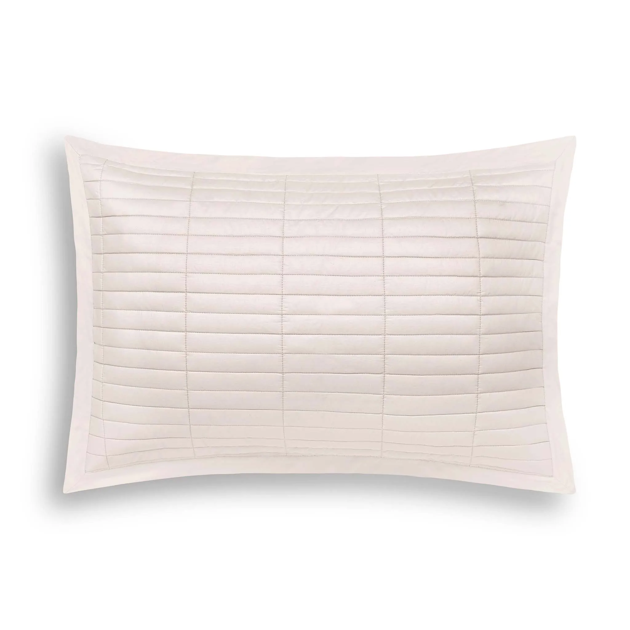 400TC Percale Quilted Sham Set | Amalia Home Fresco