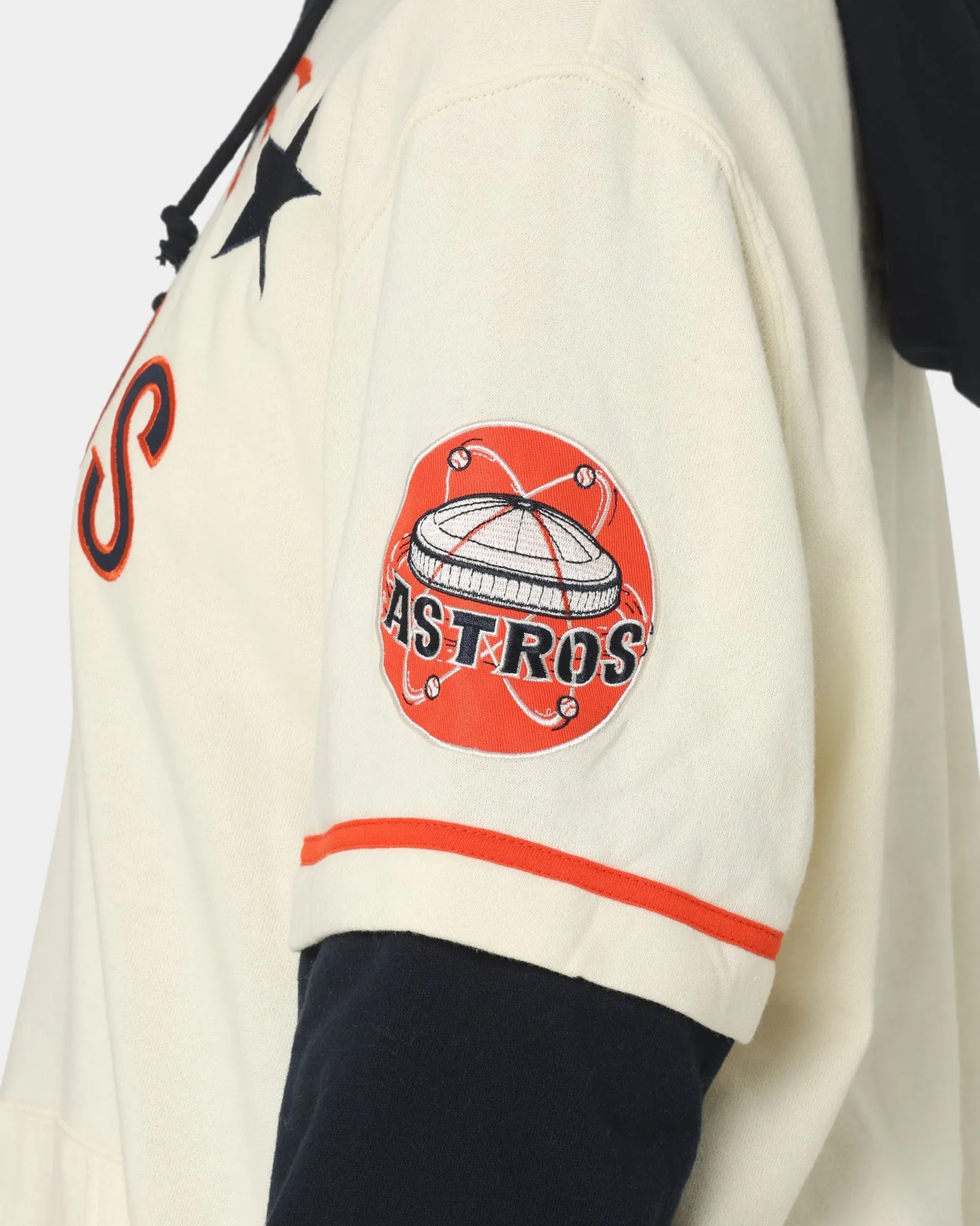 47 Brand Houston Astros Shortstop Hoodie Cream