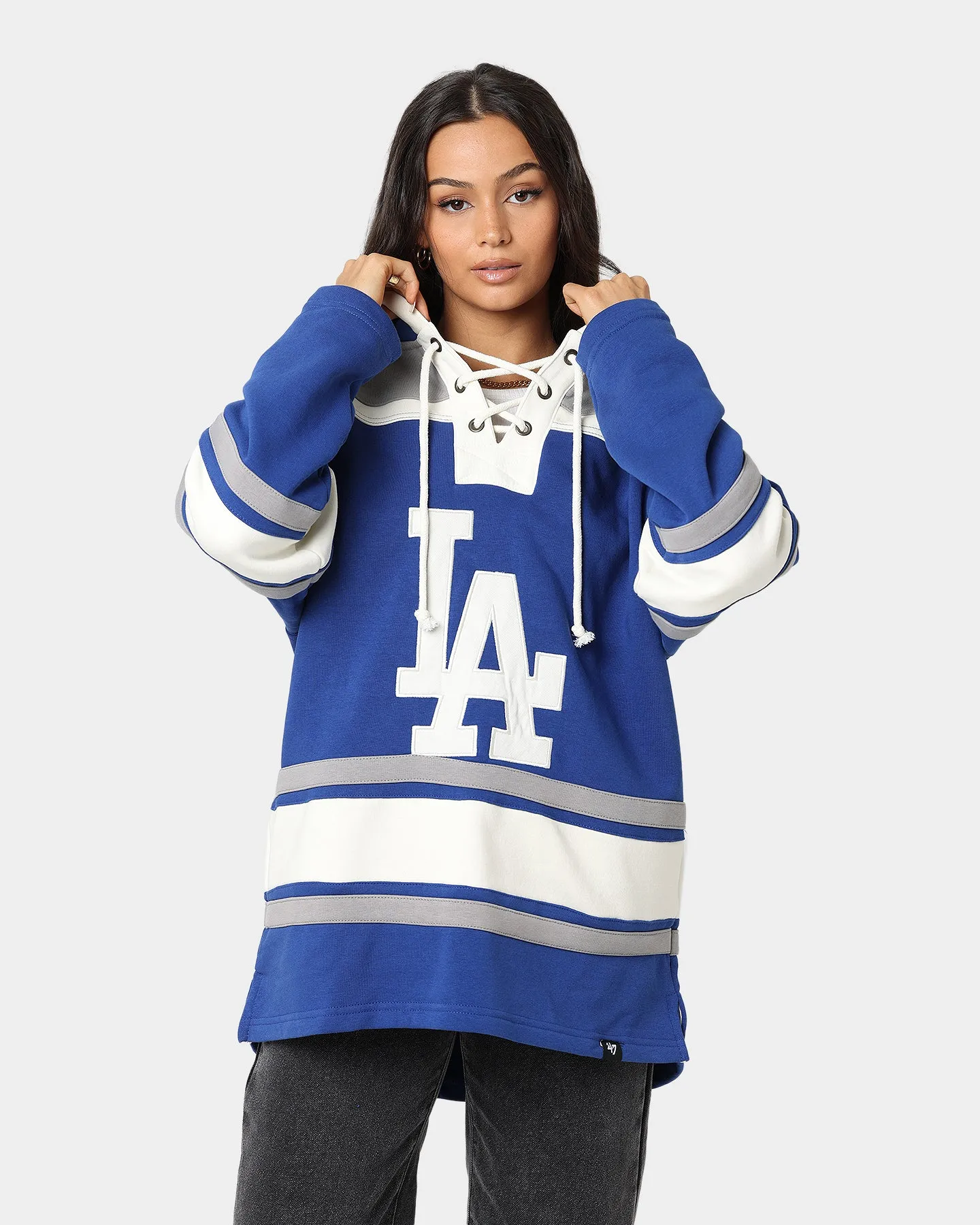 47 Brand Los Angeles Dodgers Superior Lacer Hood Royal