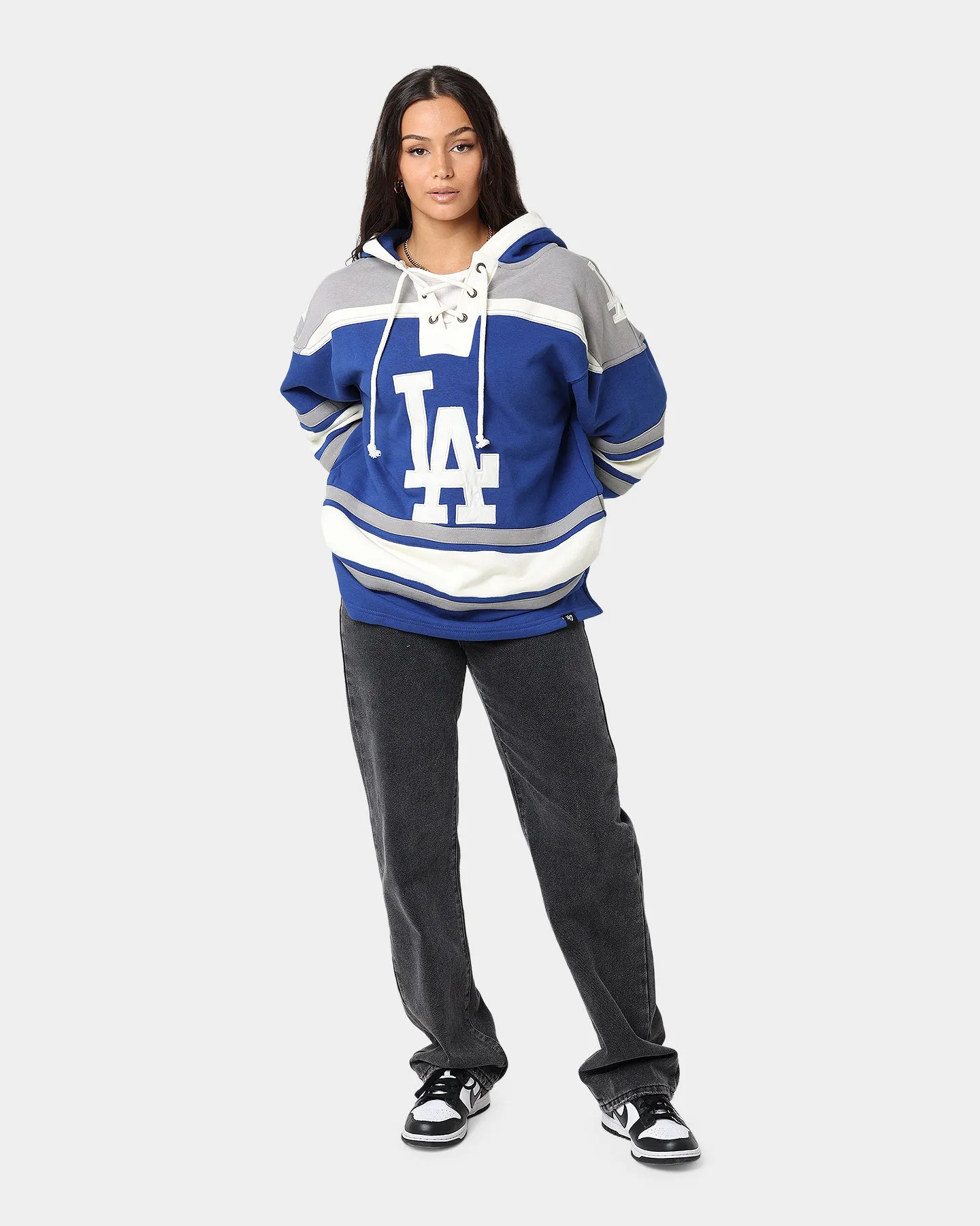 47 Brand Los Angeles Dodgers Superior Lacer Hood Royal