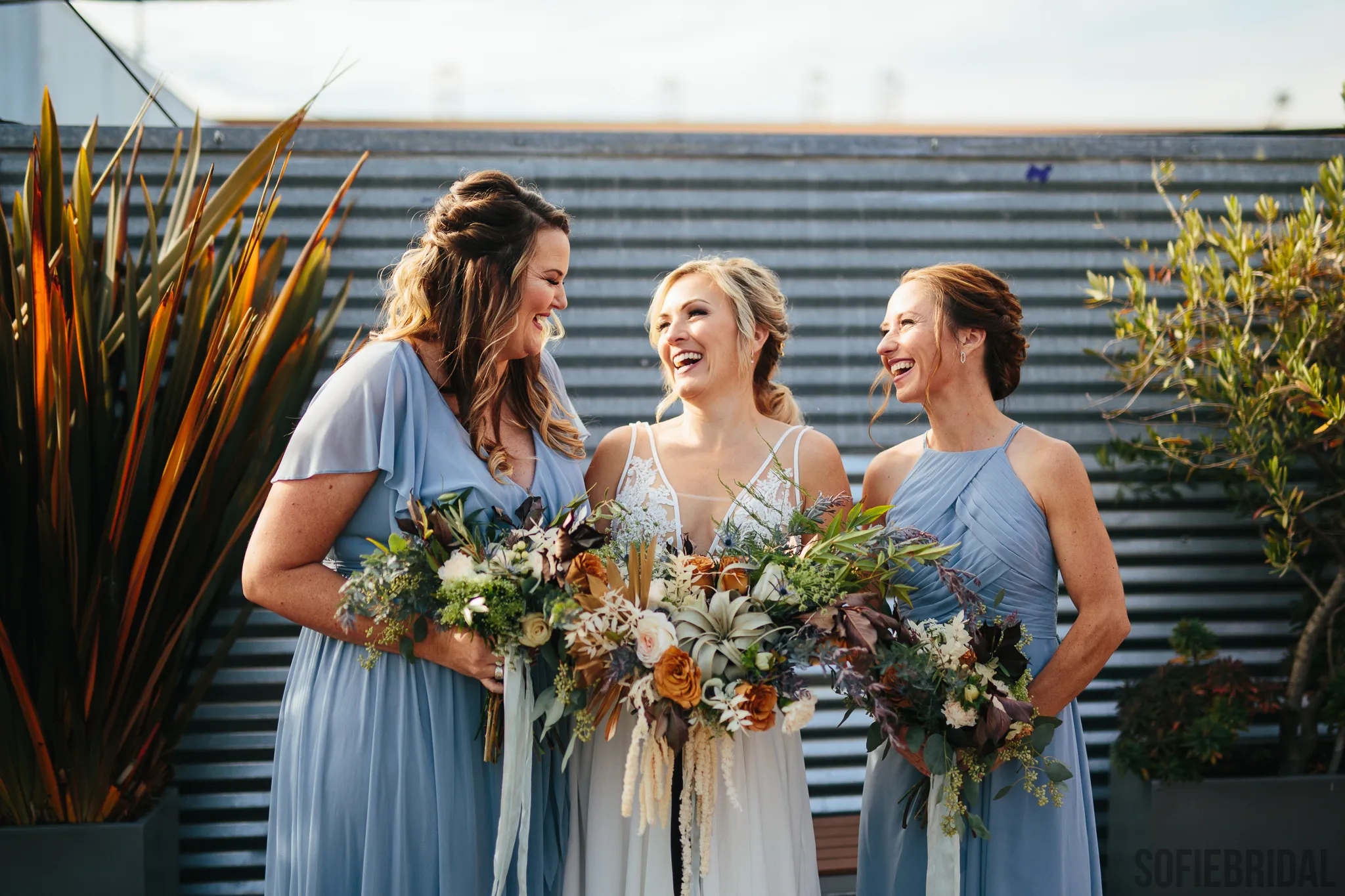 A-line Floor-length Halter V-neck Chiffon Bridesmaid Dresses With Reffules, BD1080