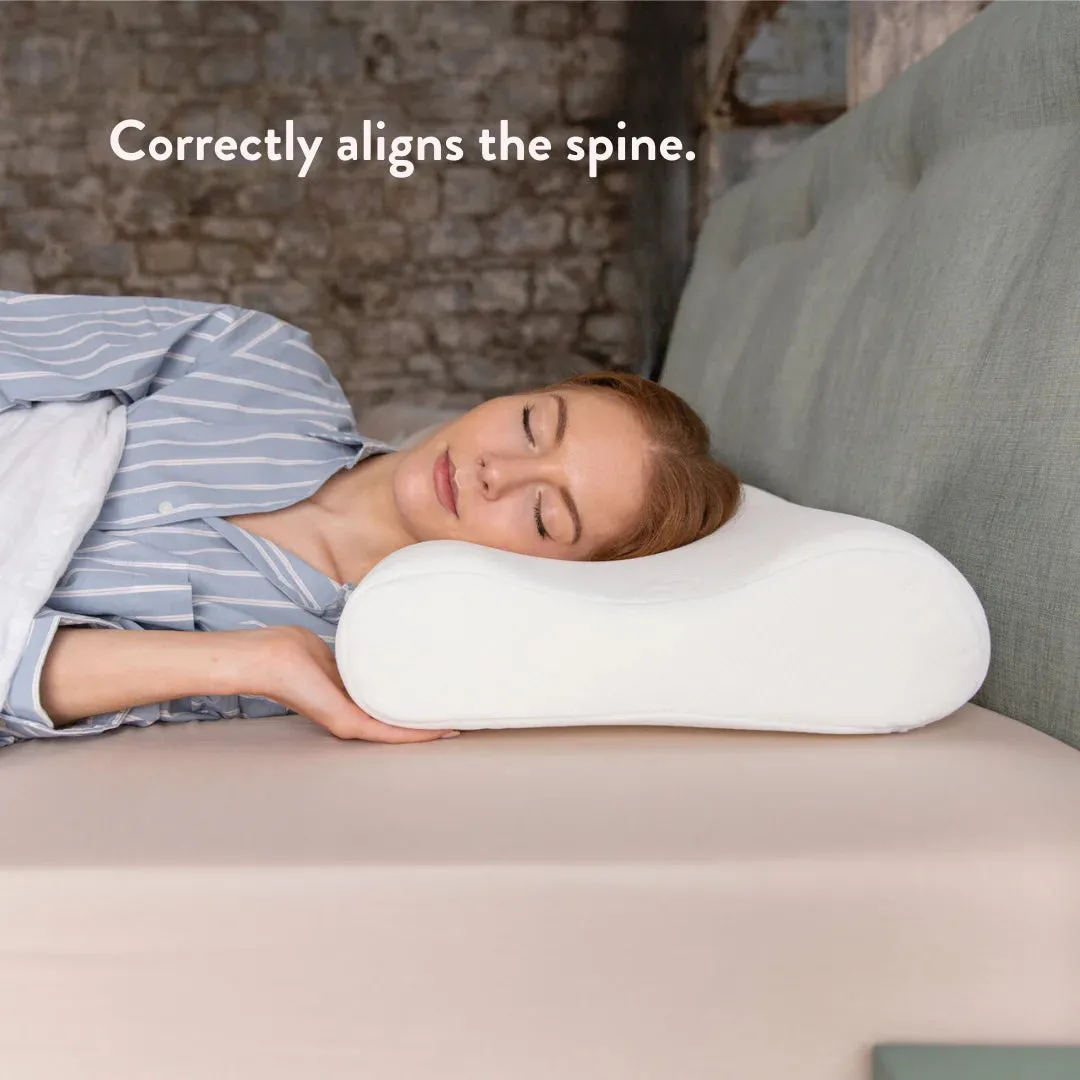 Anti-Snore Memory Foam Contour Pillow