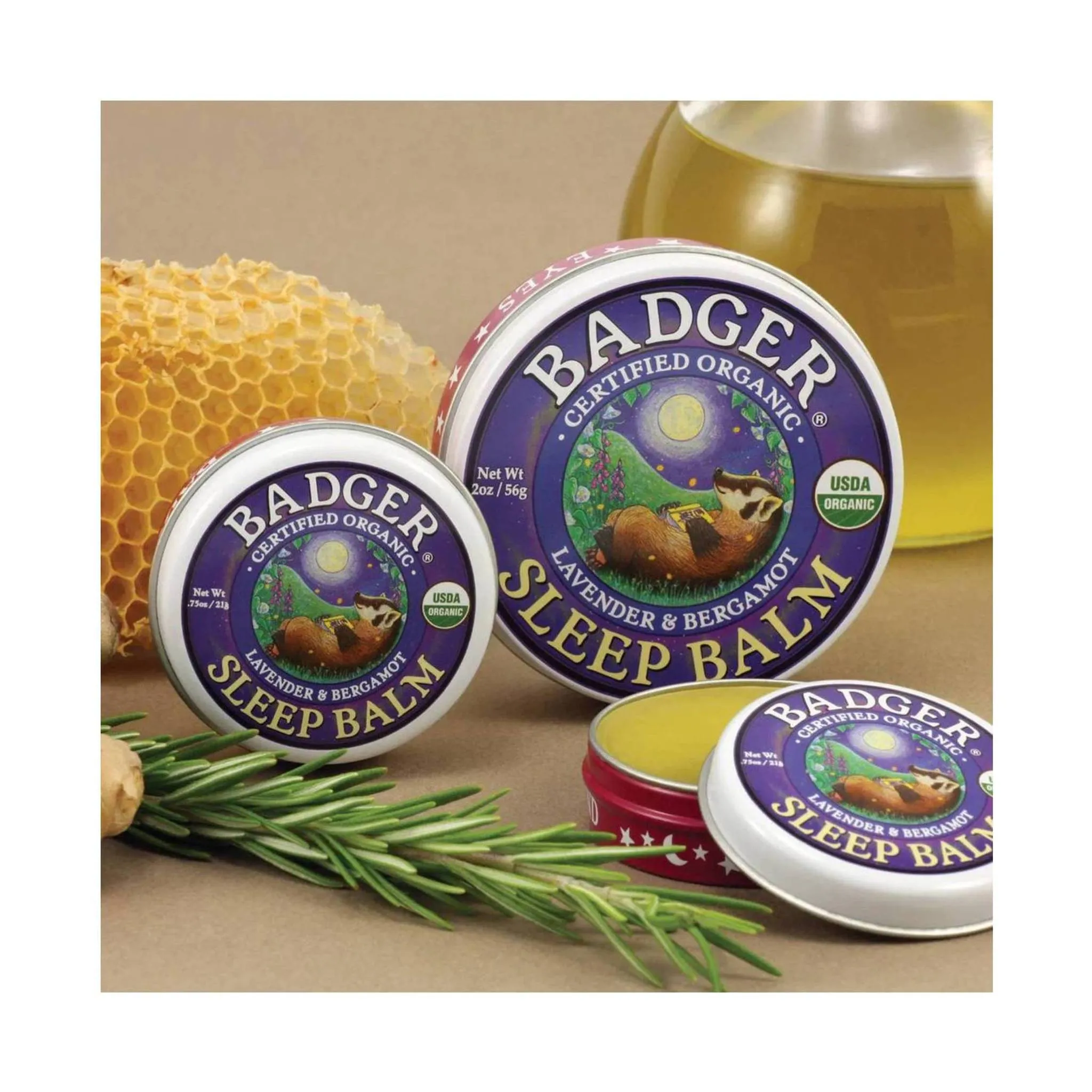 Badger Sleep Balm 2oz Tin