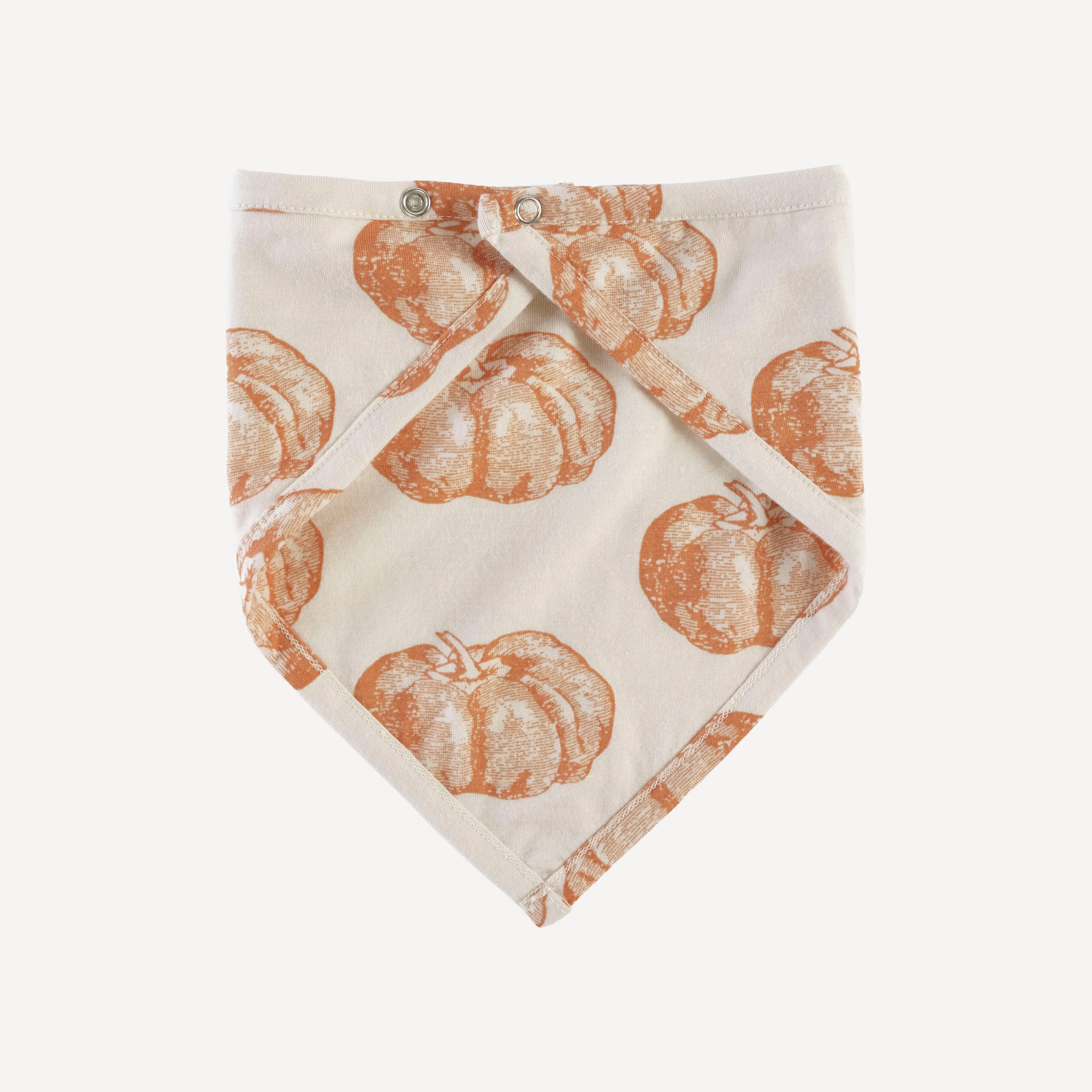 bandana bib | harvest pumpkin | lenzing modal