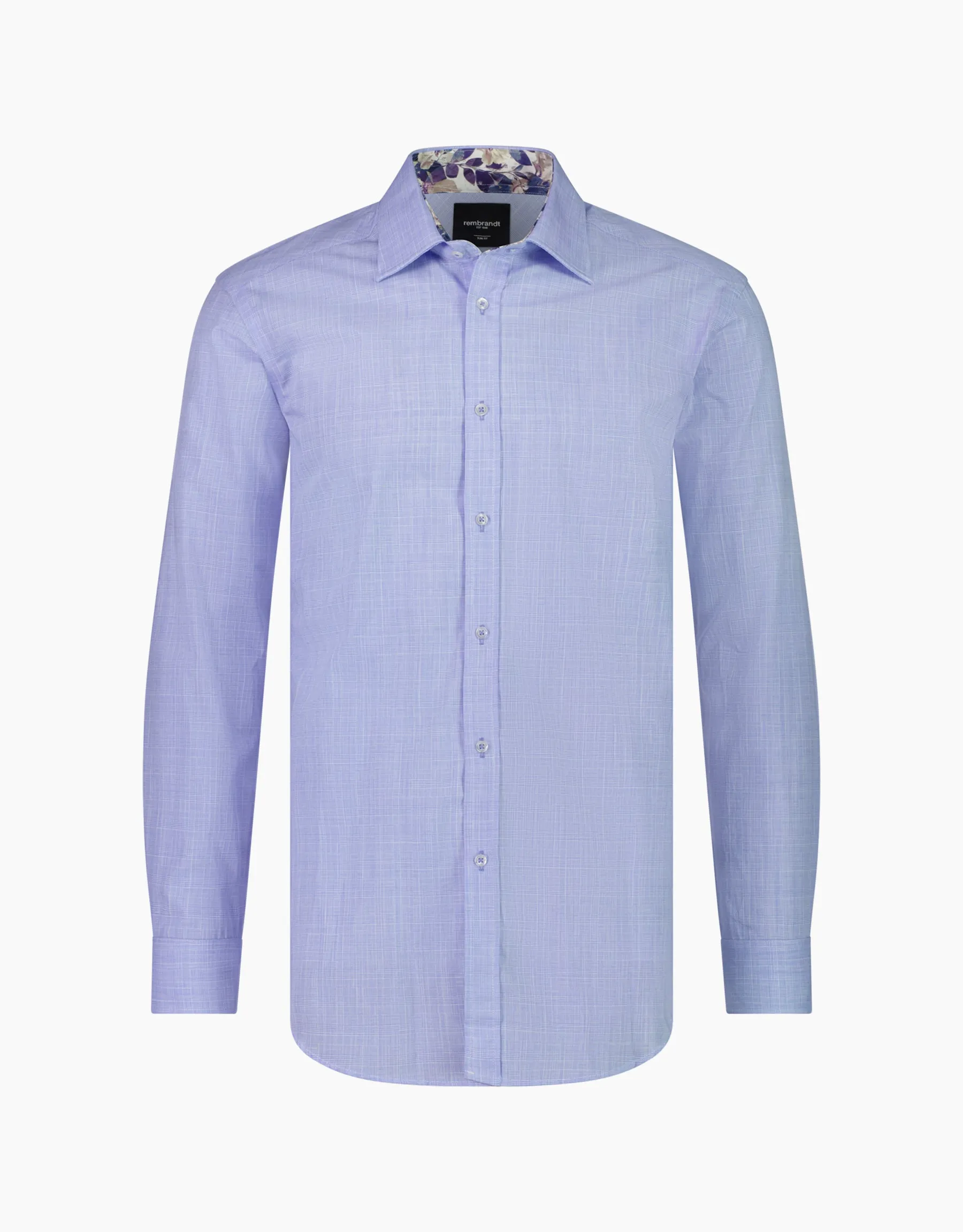 Barbican Light Blue Spot Shirt