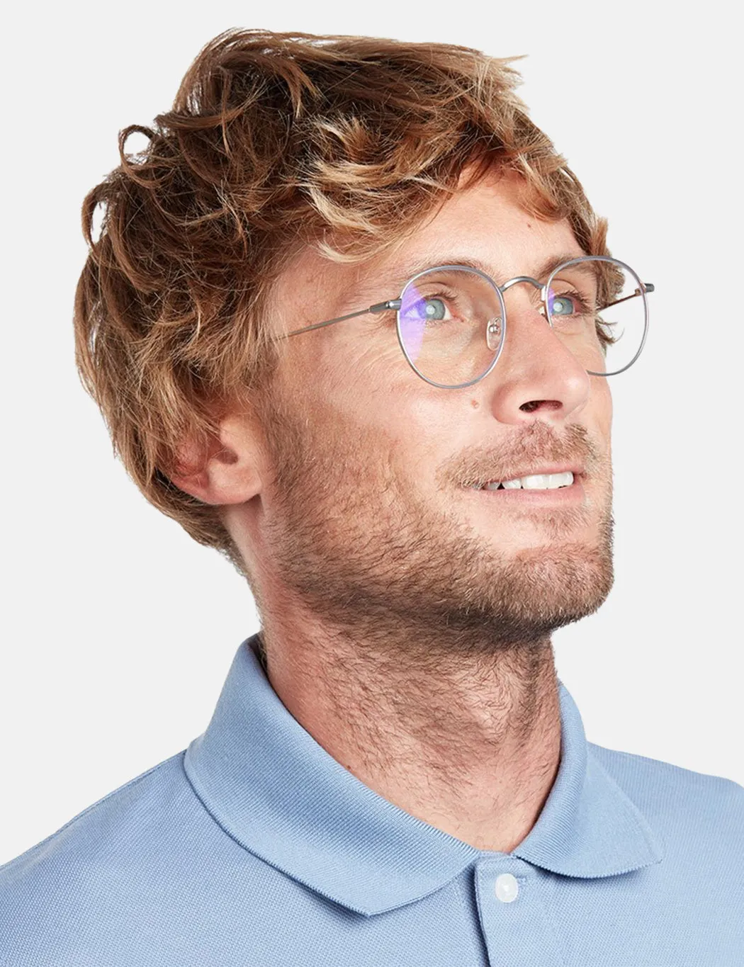 Barner Recoleta Blue Light Computer Glasses - Silver Matte