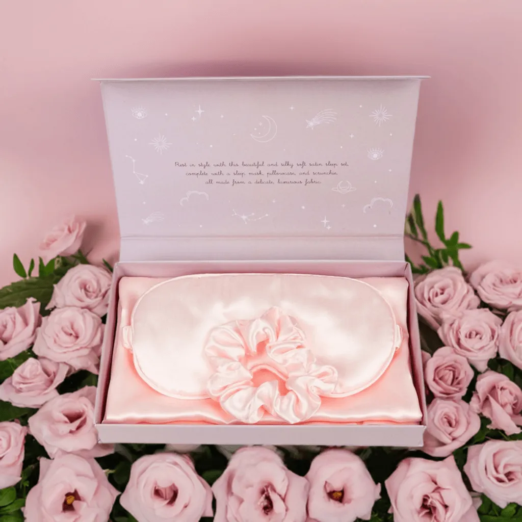 Beauty Reset Satin Sleep Collection-Mother's Day Giveaway Drawing. Shop for a Chance to Win