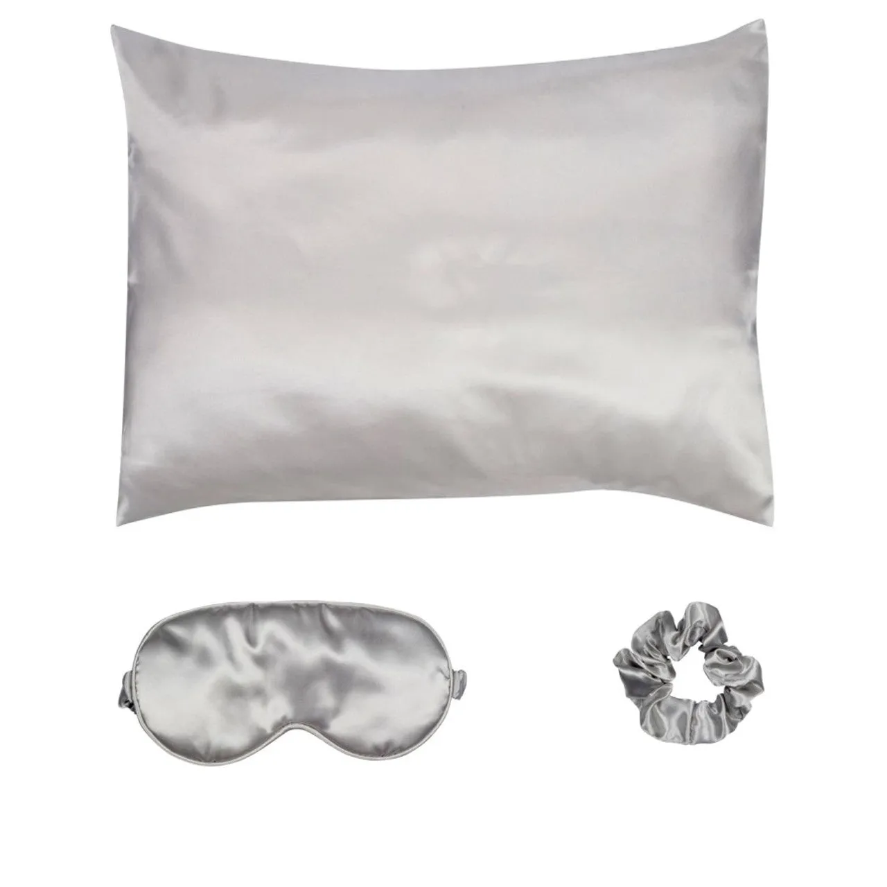 Beauty Reset Satin Sleep Set Silver