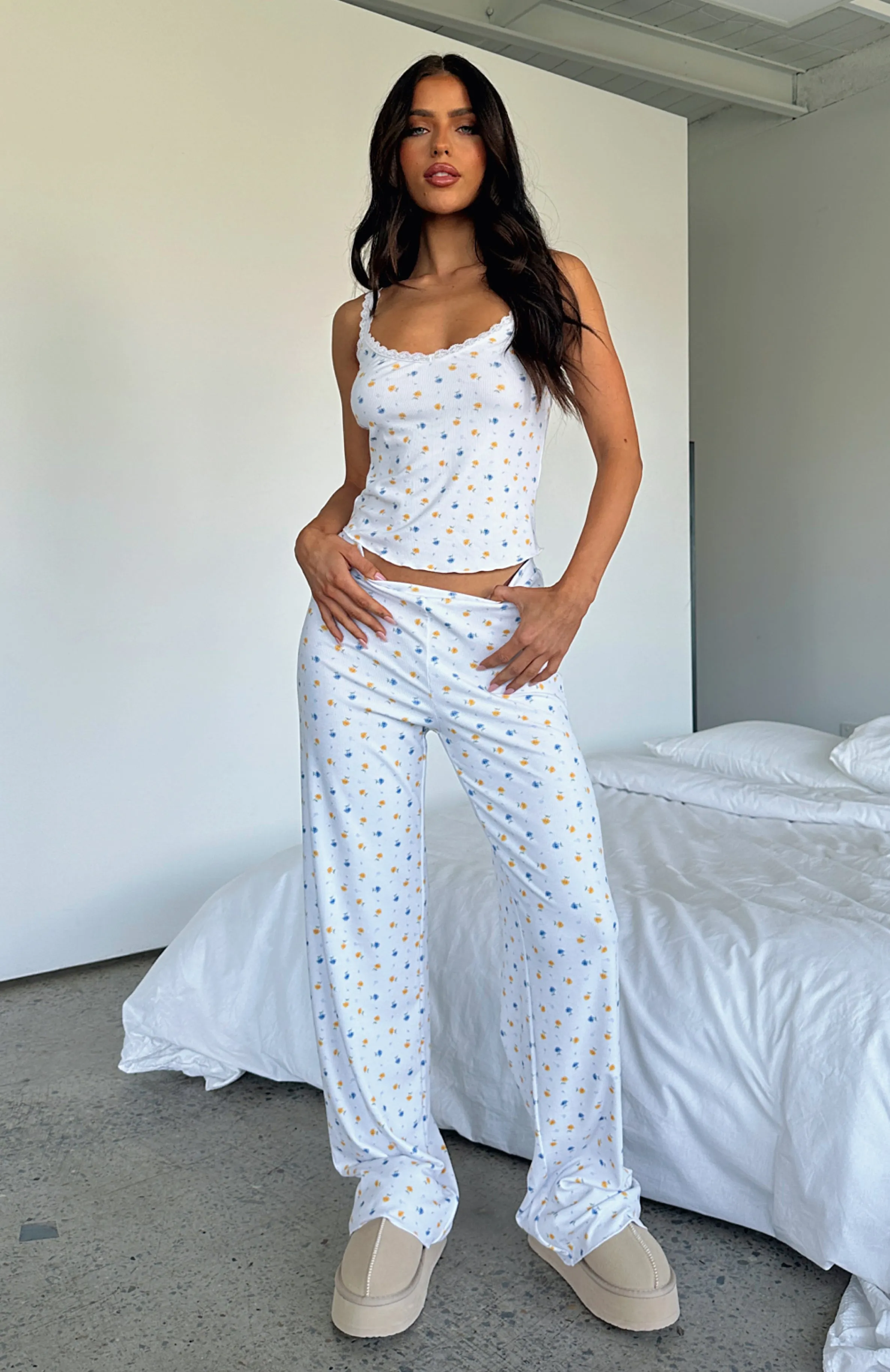 Blissful Dreams Pyjamas Set Buttercup Floral