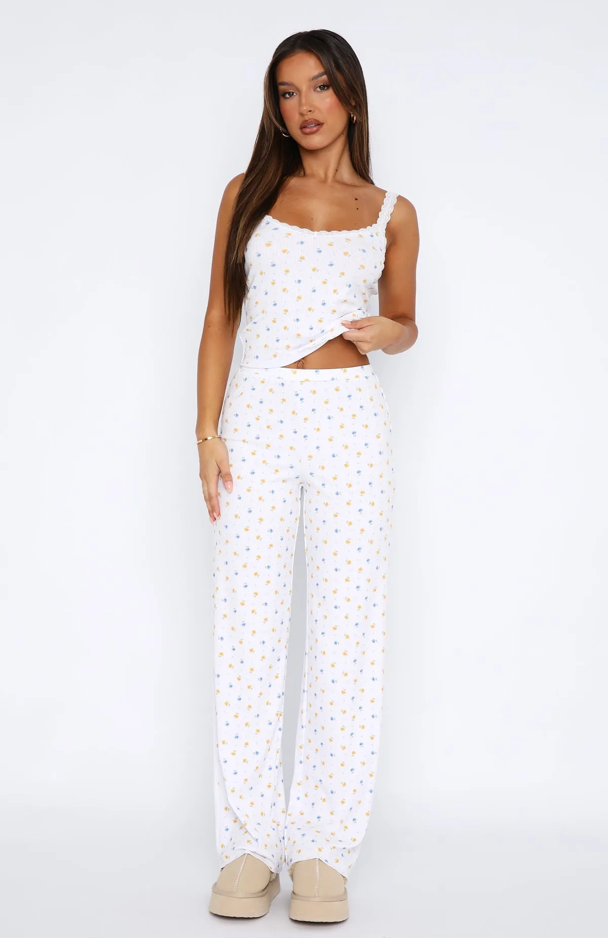 Blissful Dreams Pyjamas Set Buttercup Floral