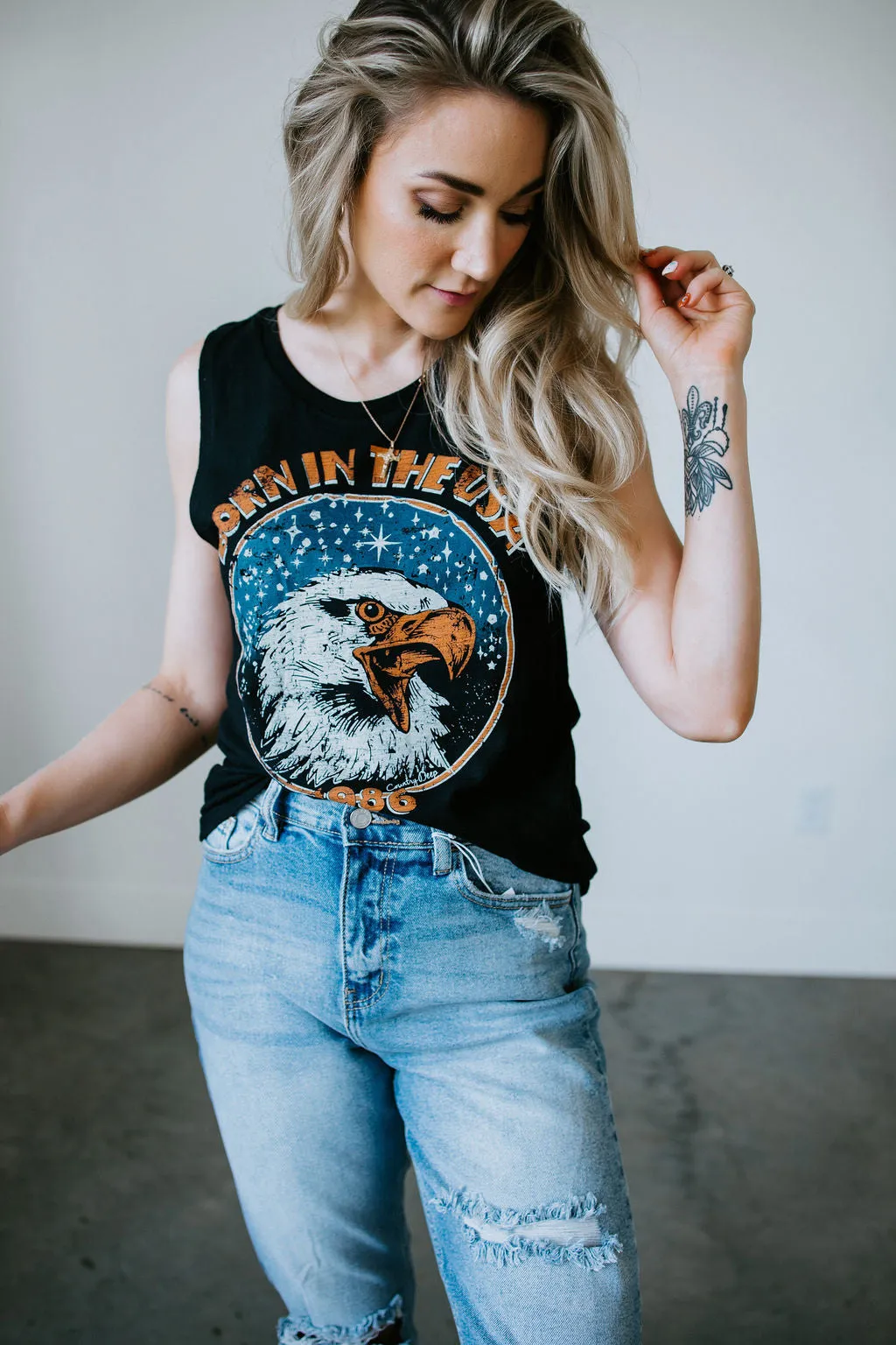 Born In The USA Graphic Tank