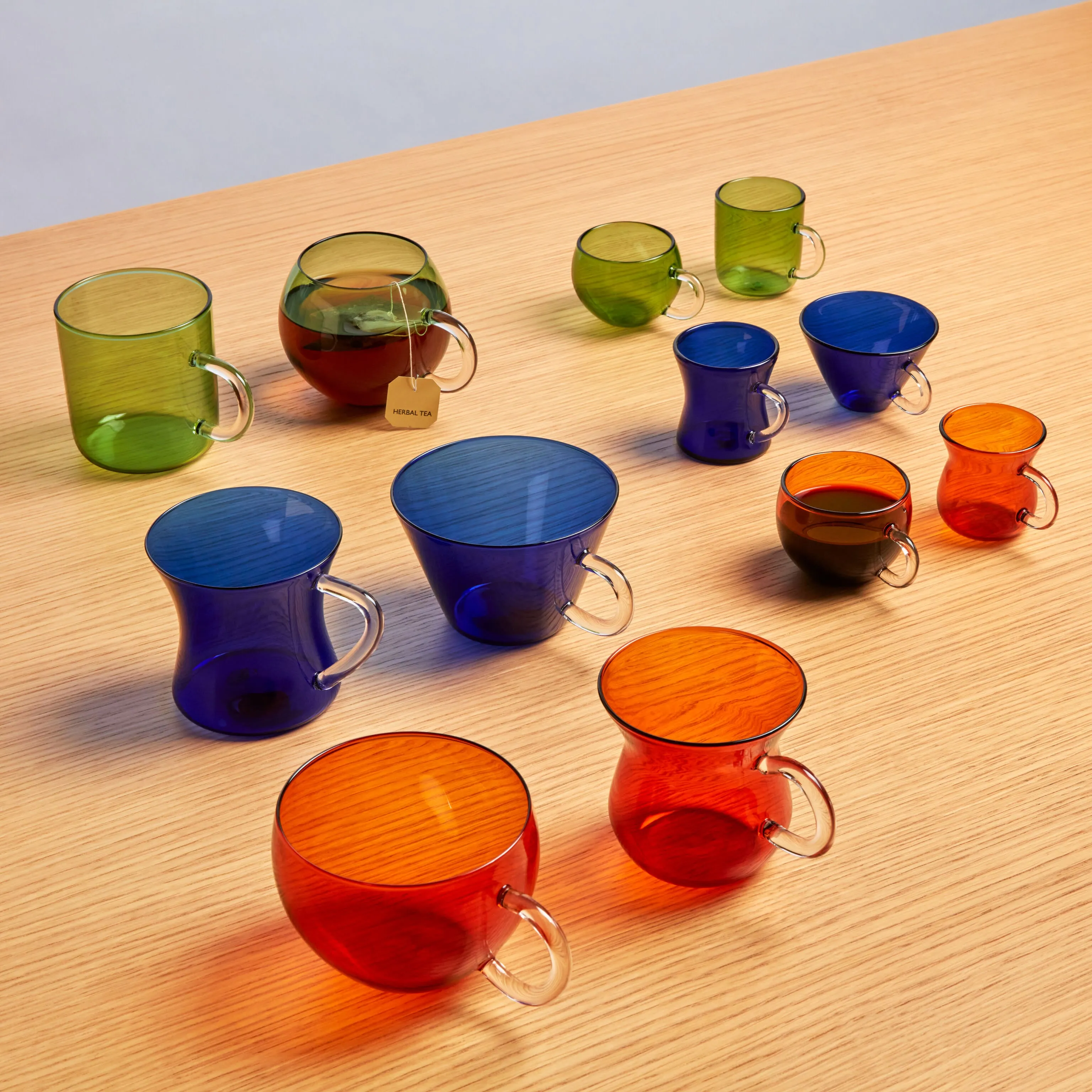 Borosilicate Glass Cups - Set of 6 - Small