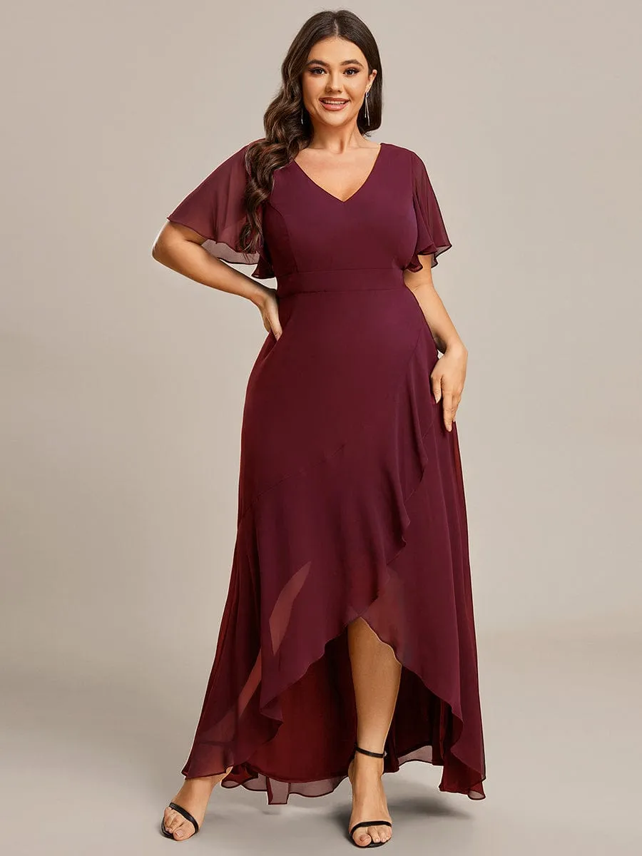 Burgundy Bridesmaid Gowns