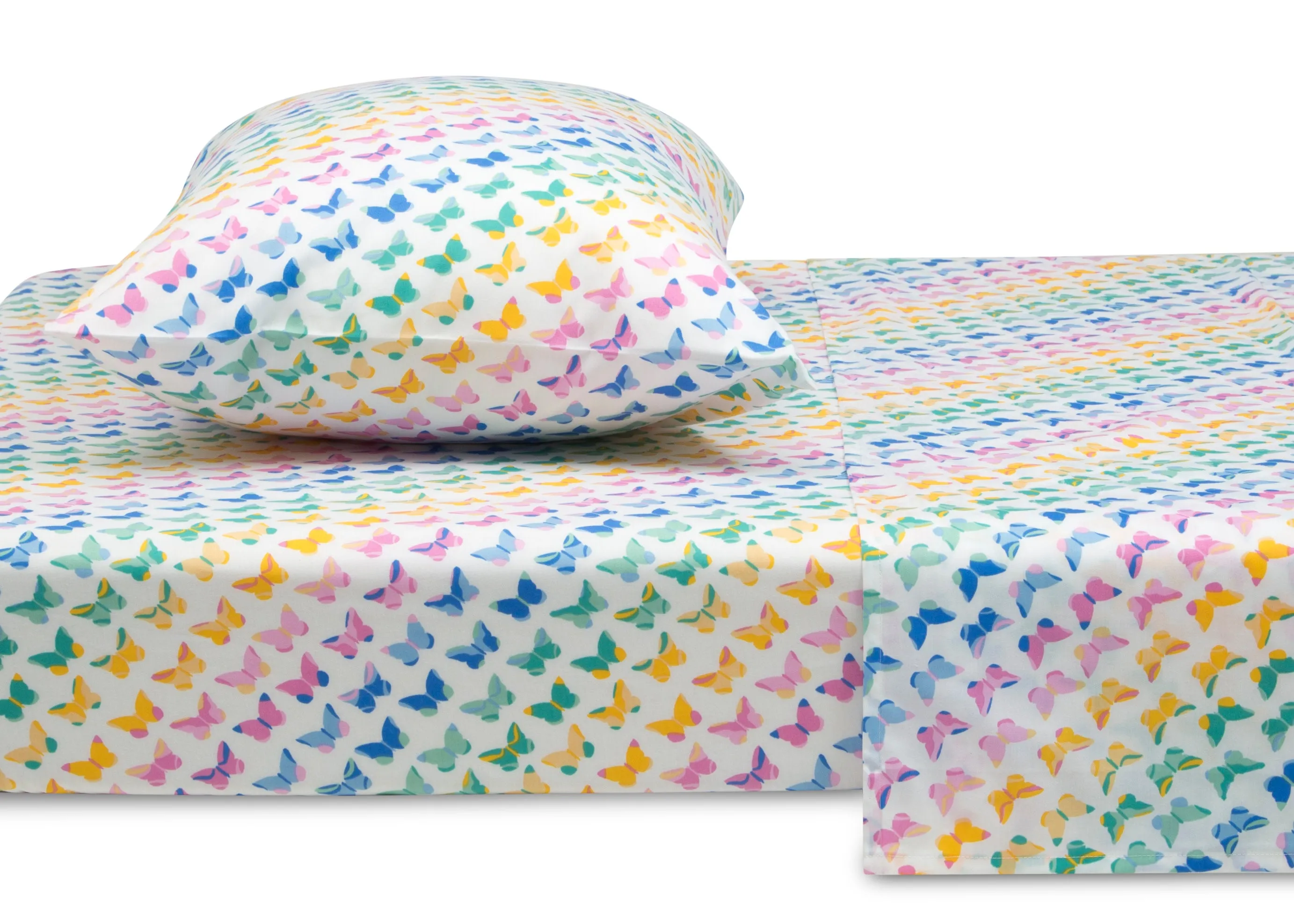 Butterflies 3-Piece Twin Sheet Set