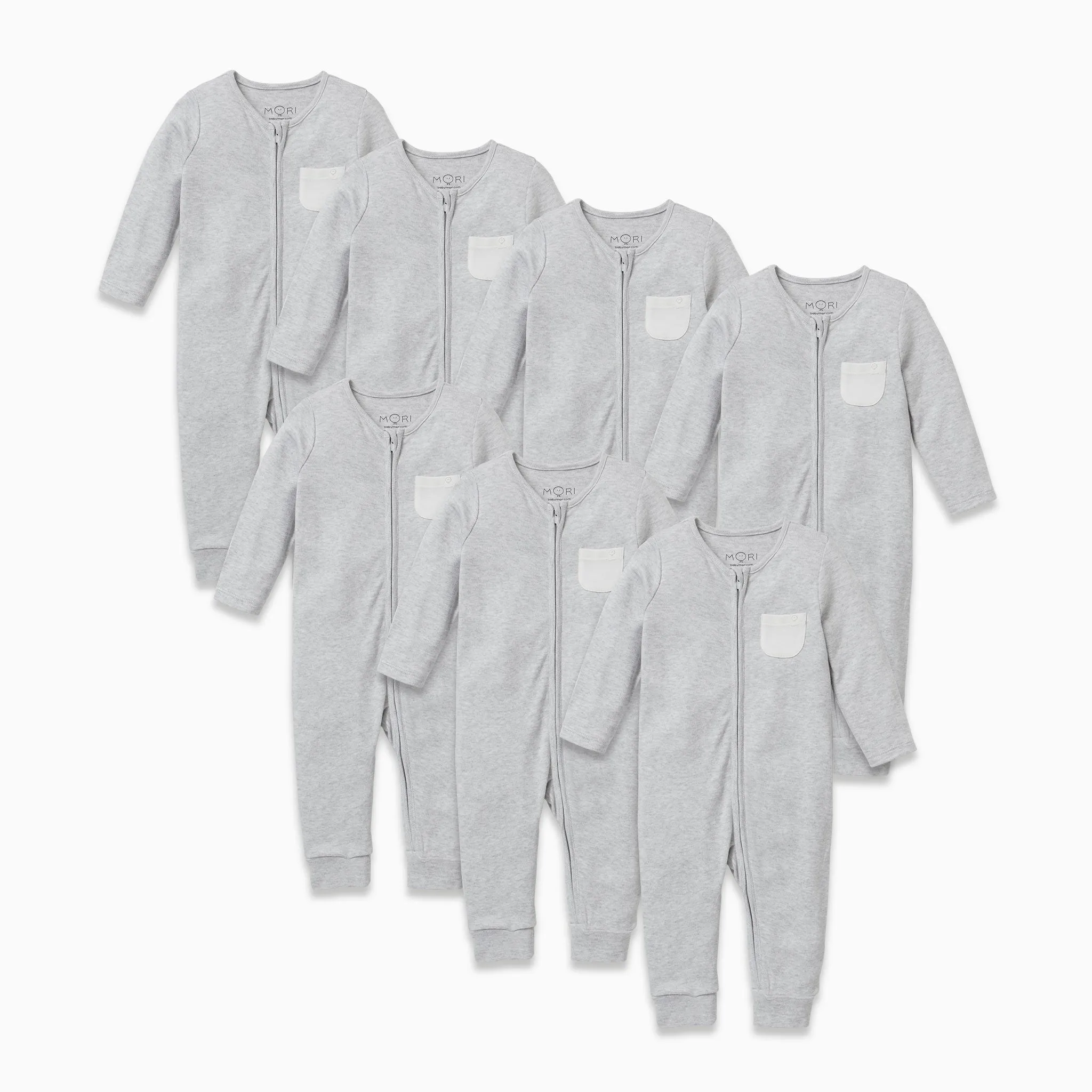 Clever Zip Romper 7 Pack