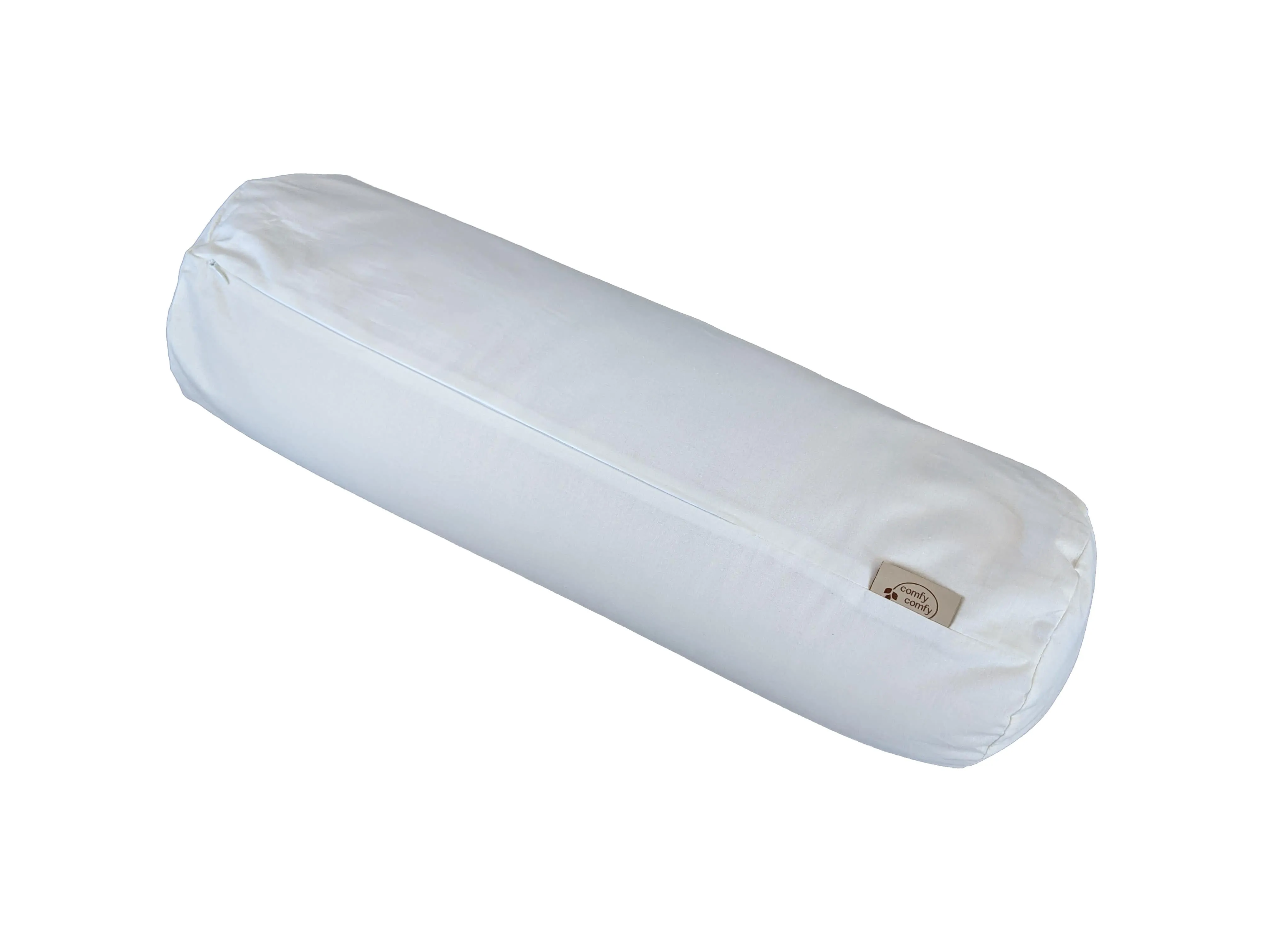 Ergonomic ComfyNeck Plus Side Sleeper Pillow with Organic Buckwheat Hulls and Pillowcase