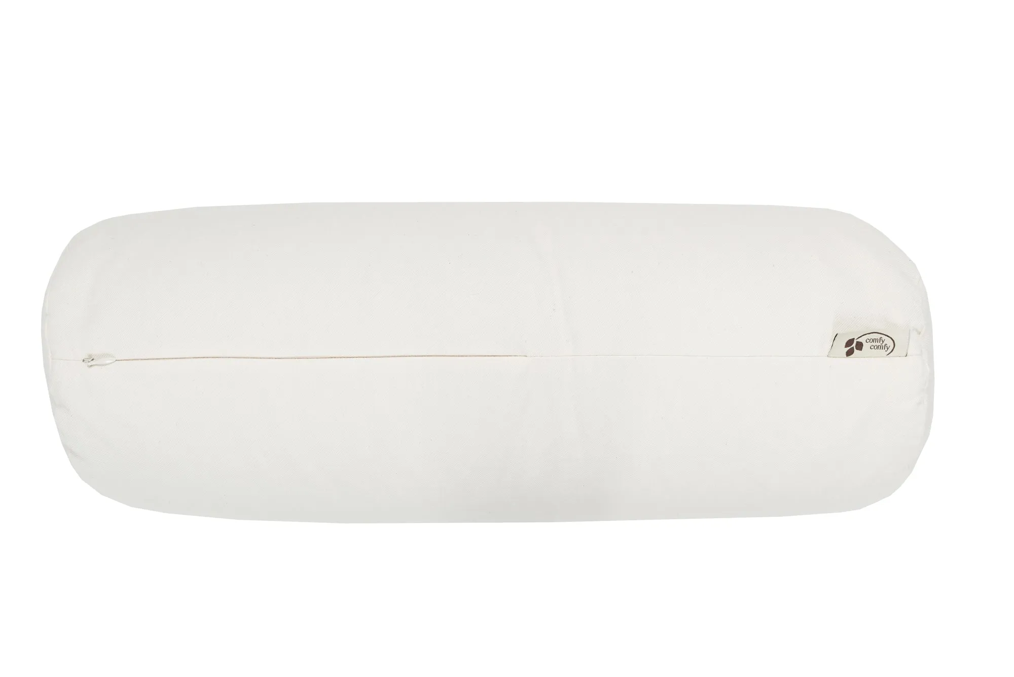 Ergonomic ComfyNeck Plus Side Sleeper Pillow with Organic Buckwheat Hulls and Pillowcase