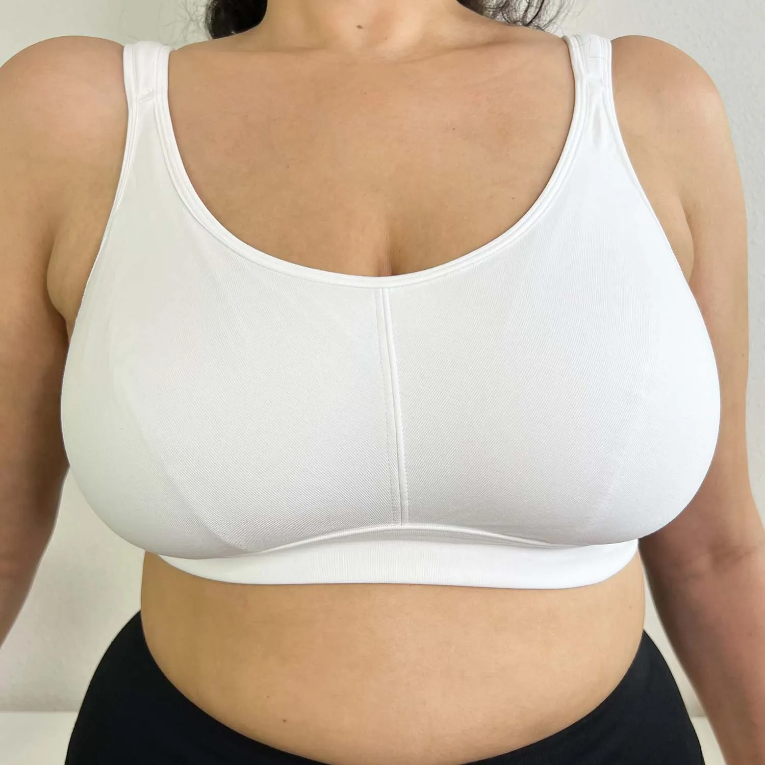 Cotton Bra Full Cup - White