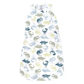 Cotton muslin sleep sack - Brachiosaurus  (0.7 tog)