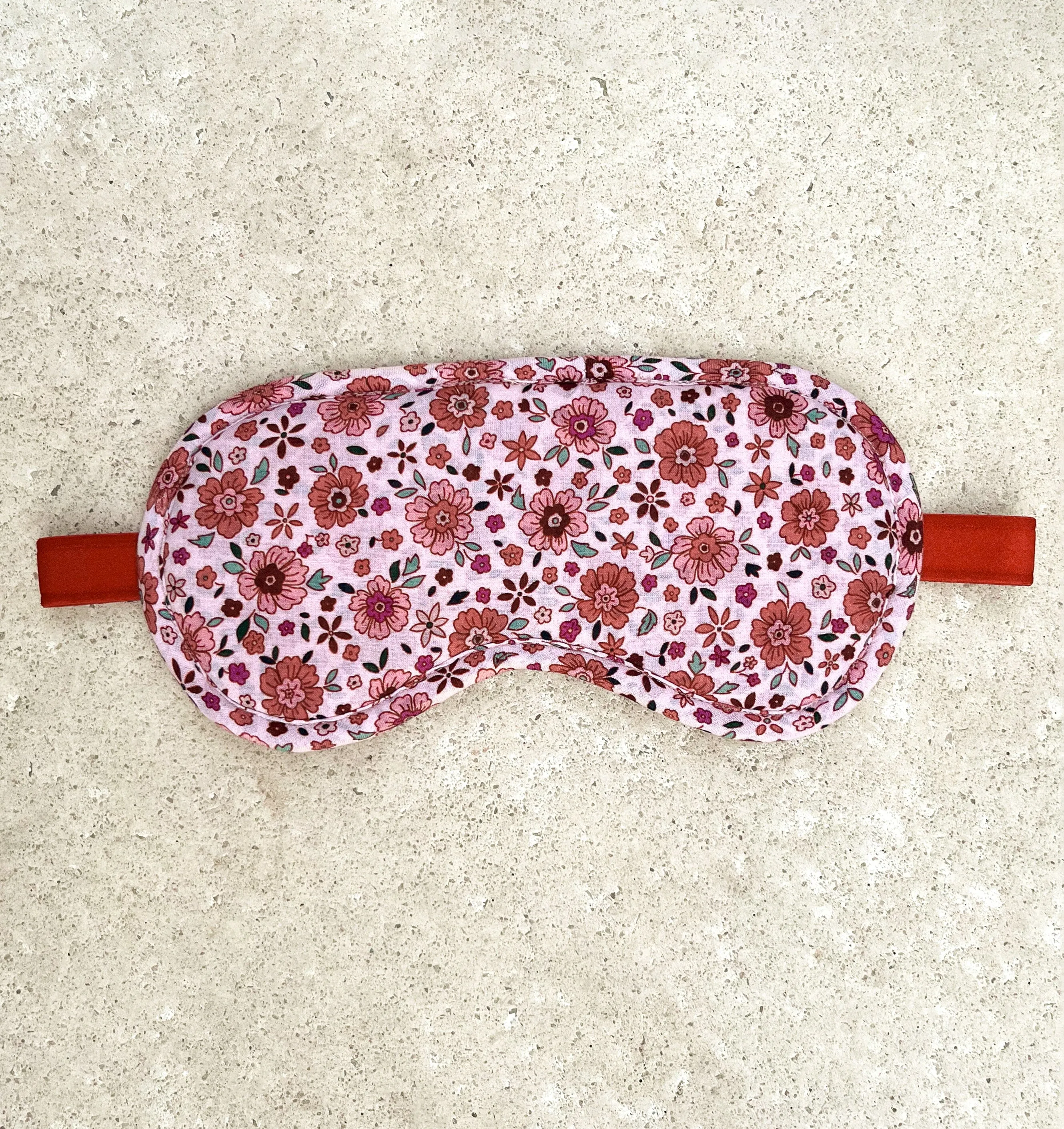 Cotton sleep mask [60's Floral]