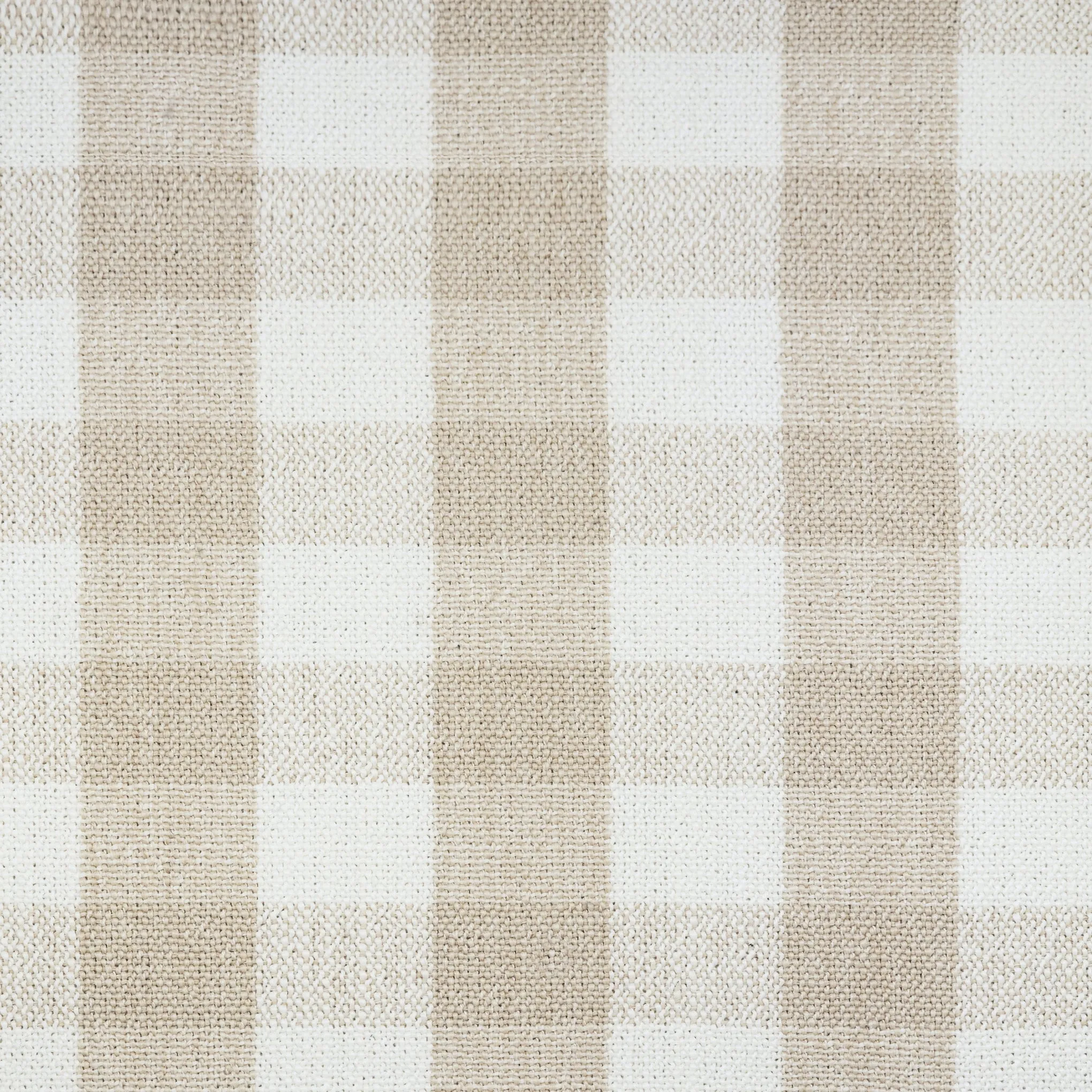 Crawford Gliding Ottoman - Tan Gingham