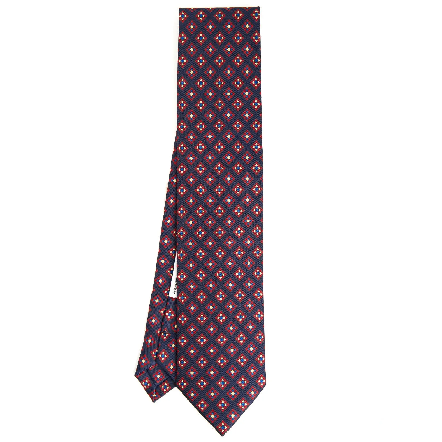 DARK BLUE SILK TIE