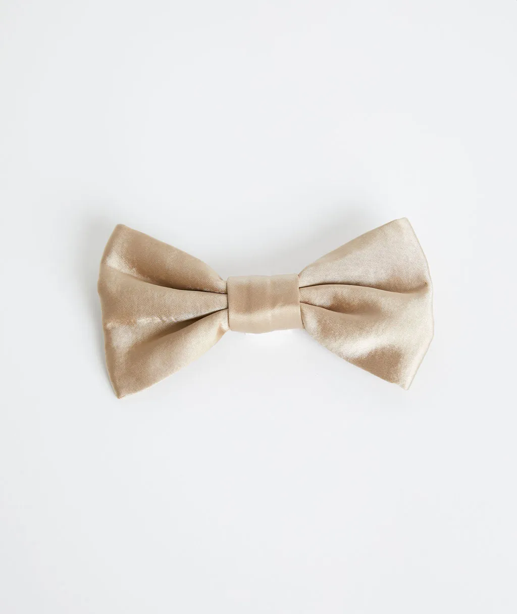 Dog Satin Bow Tie