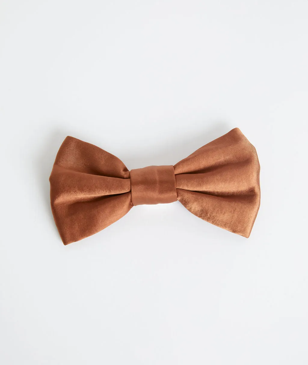 Dog Satin Bow Tie