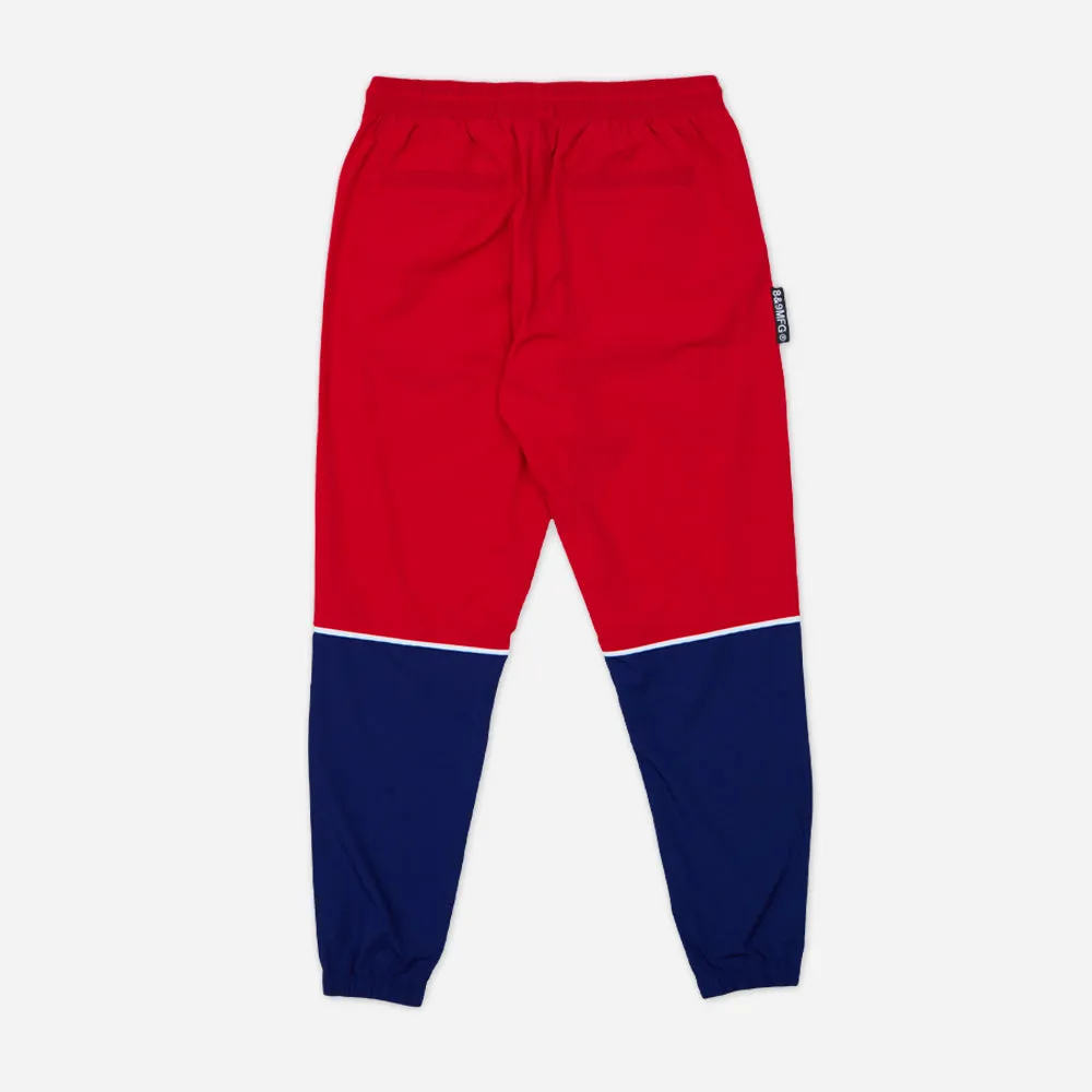 Dolo Nylon Joggers Red