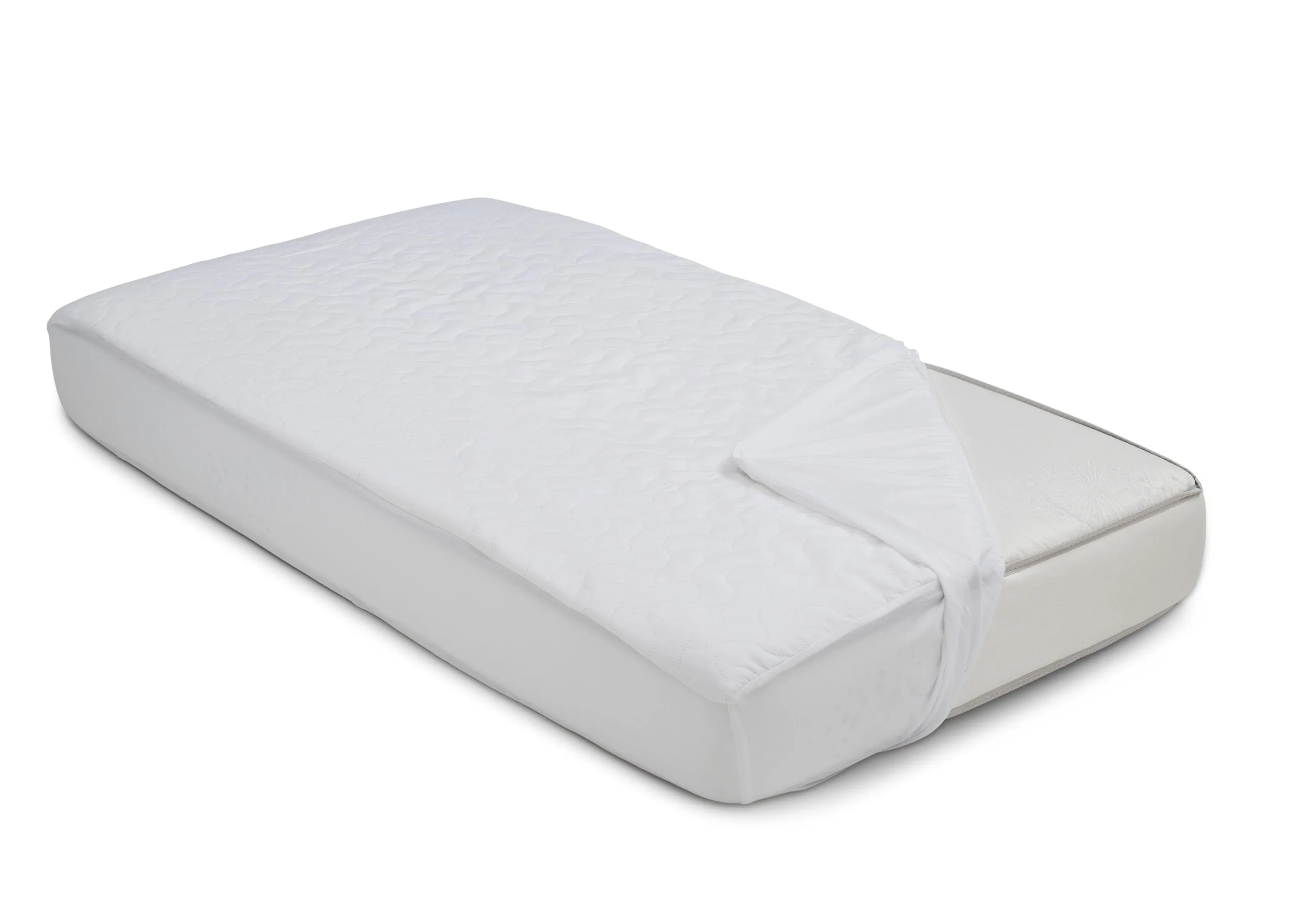 DualCool Technology Fitted Baby Crib Mattress Pad Cover