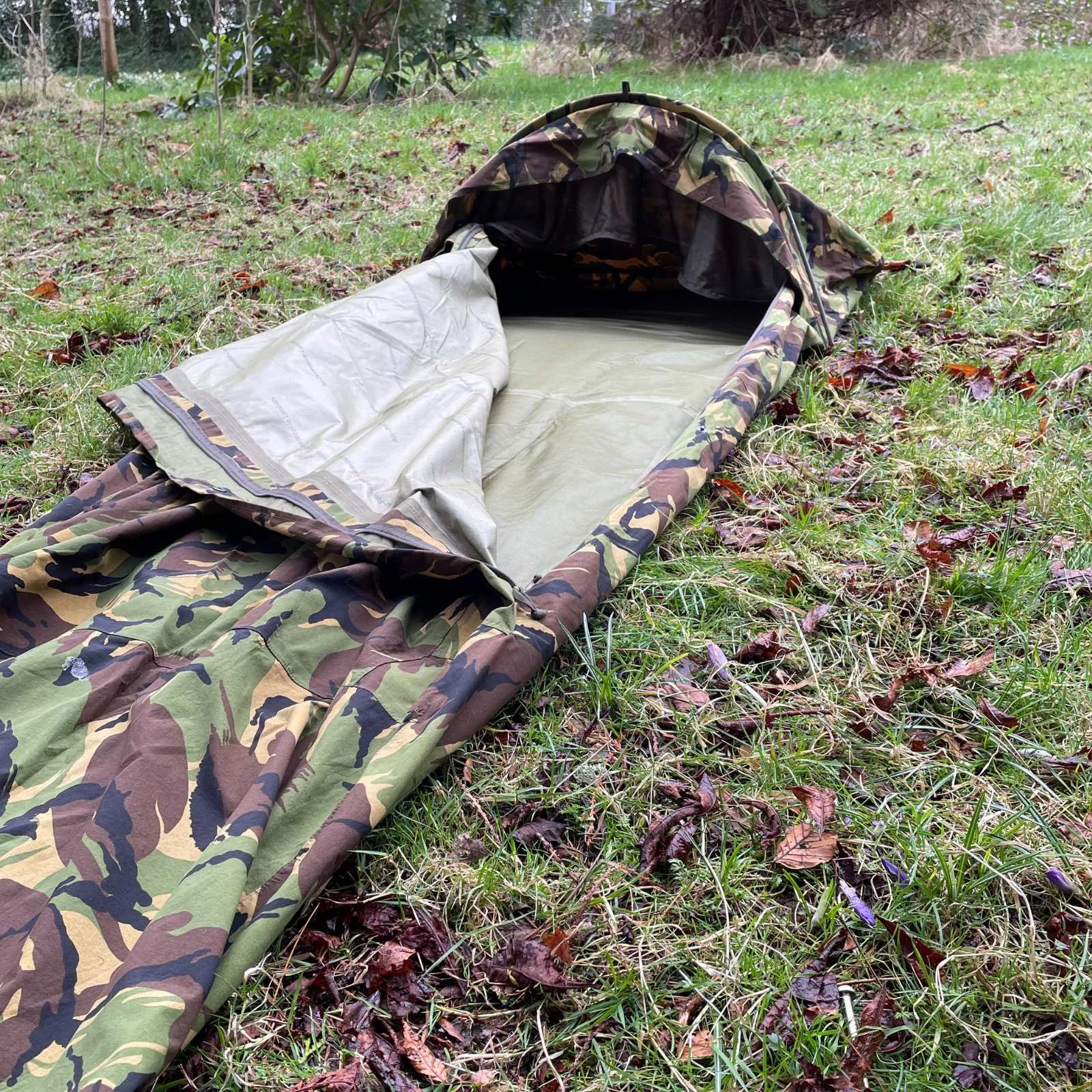 Dutch Army Goretex Hooped DPM Bivvy Bag