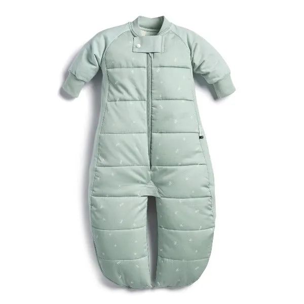 ErgoPouch 2.5 Tog Sage 2 in 1 Long-Sleeved Sleepsuit Bag