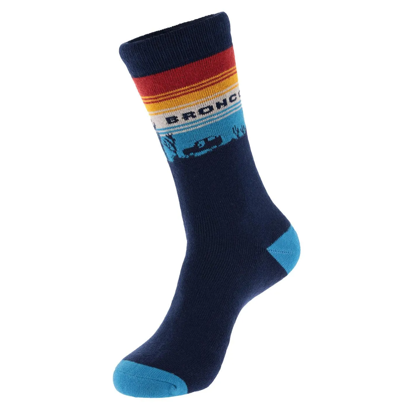 Ford Bronco Men's Stripe Knit Socks