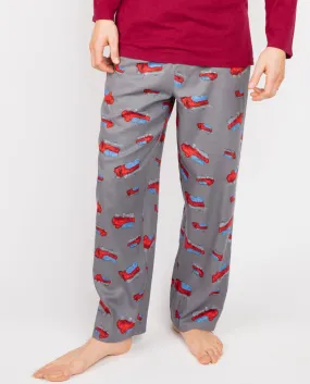 Frankie Fire Engine Print Pyjama Bottoms