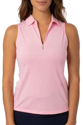 Golftini Polo S/less Light Pink