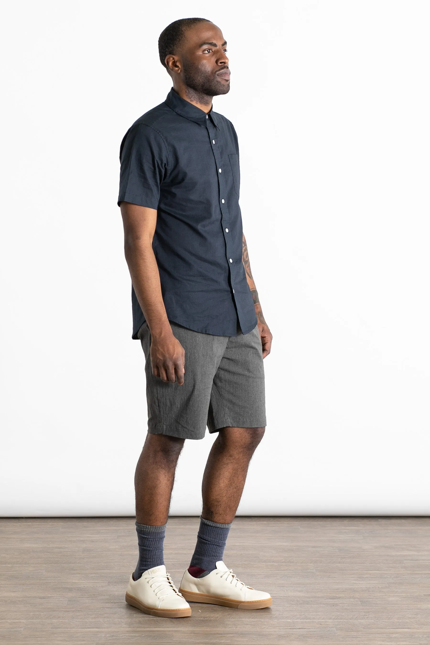 Harbor Slim Shirt / Black