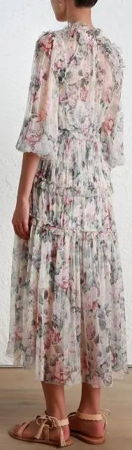 'Jasper' Floral Ruffle Dress