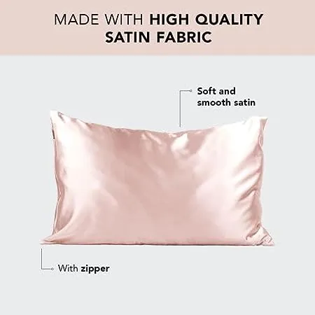 #K345 Sleep Like Royalty Kitsch Satin Pillowcase (King Size)