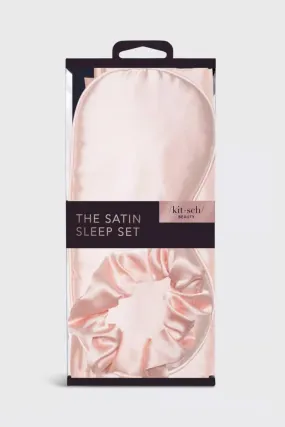 KITSCH - Satin Sleep Set - Blush